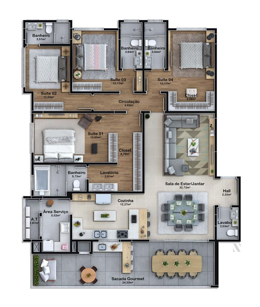 Planta 1 de Canvas
