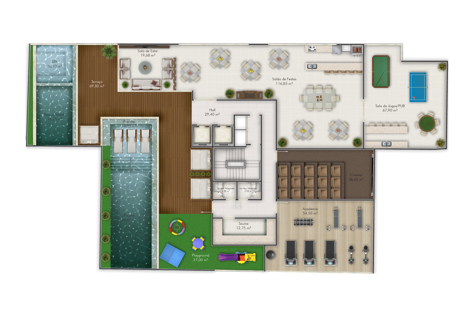 Planta 4 de Beach House