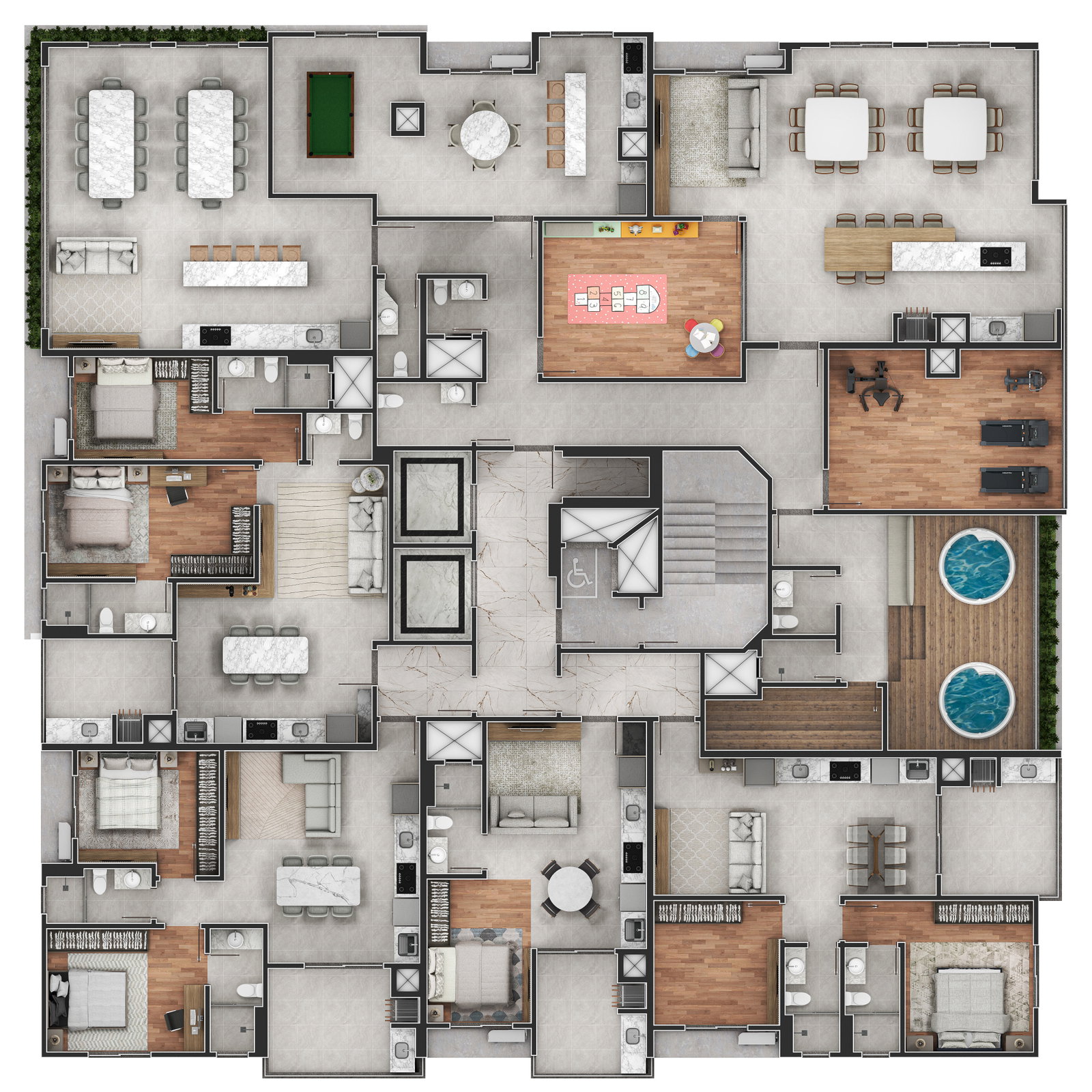 Planta 4 de Saint Tropez