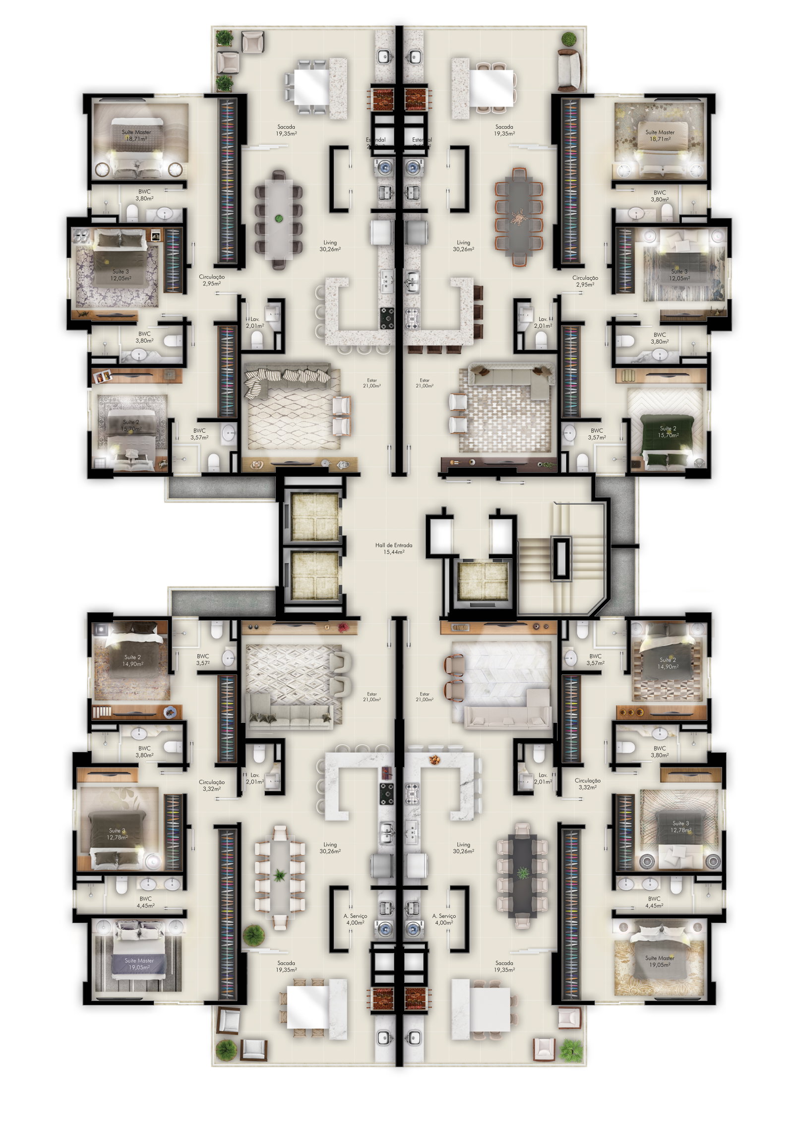 Planta 1 de Sangiovese Residenziale