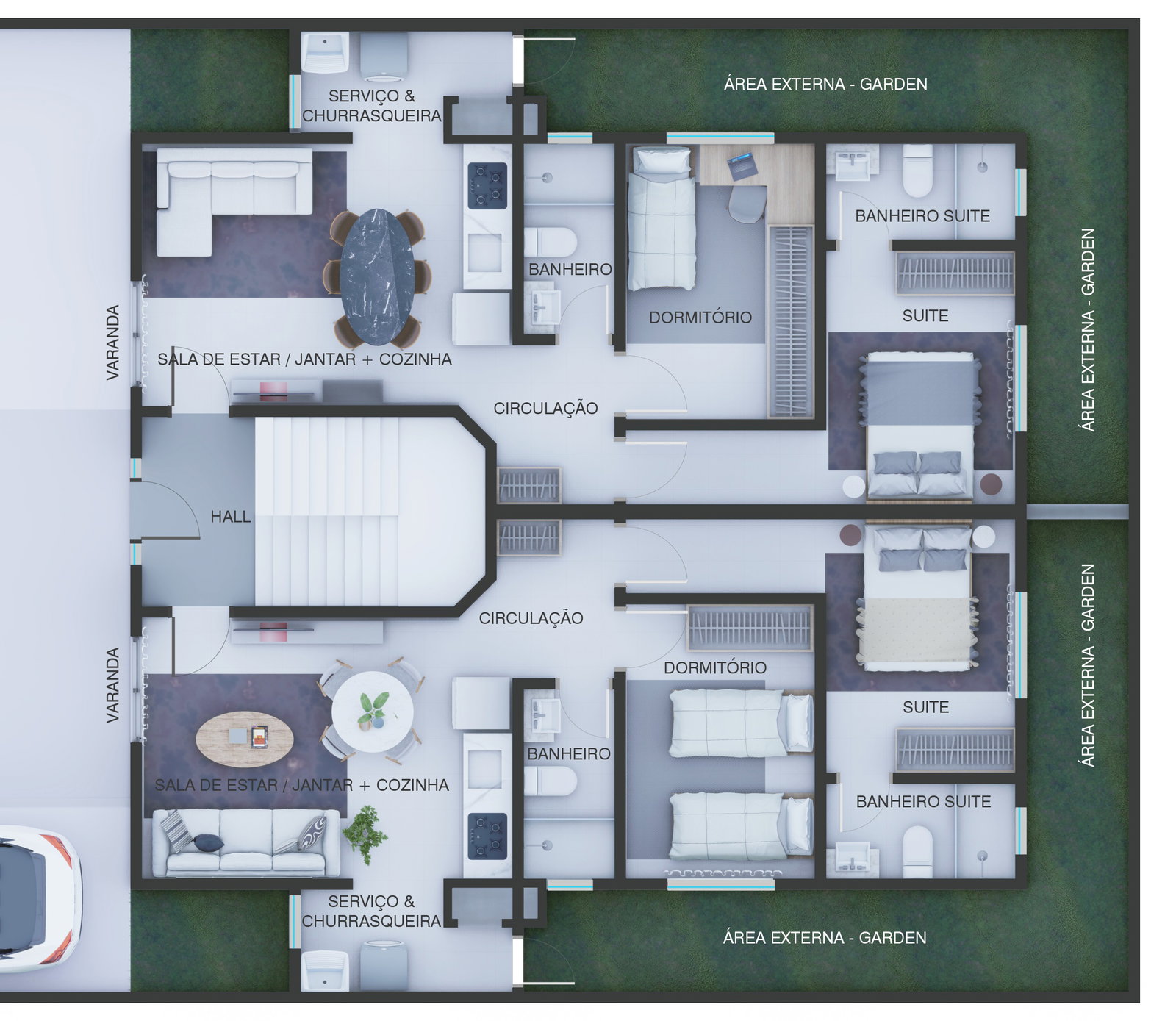 Planta 1 de Madison Residence