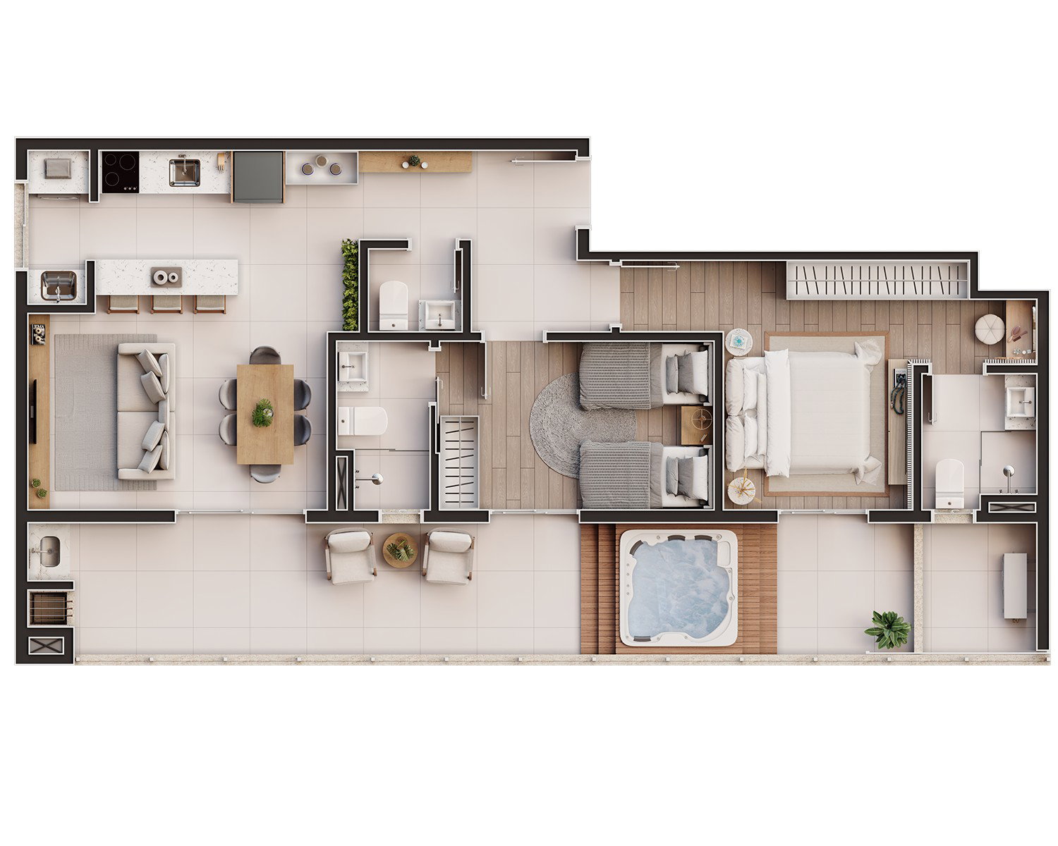 Planta 7 de VSK Golden Beach