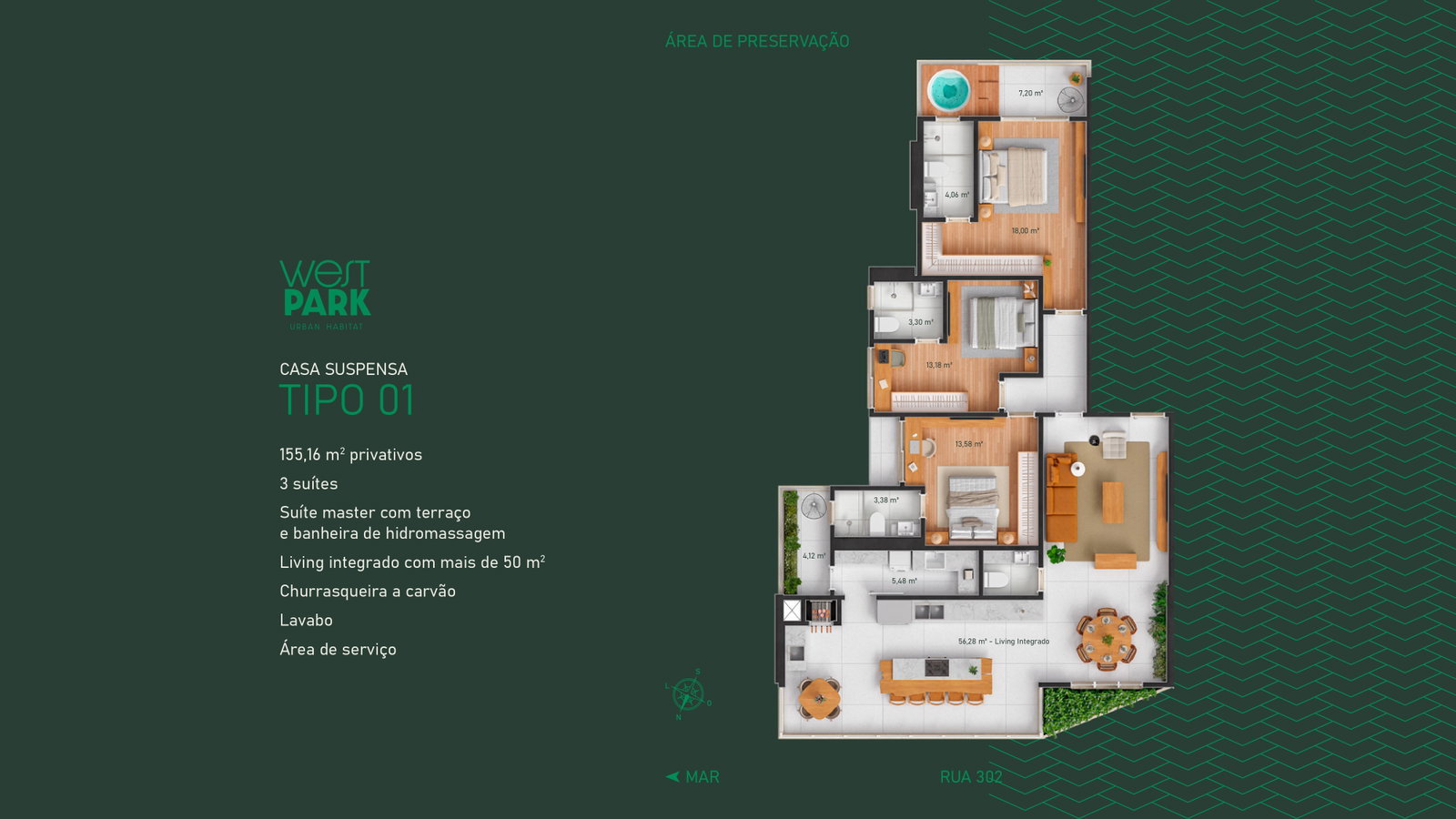 Planta 6 de West Park