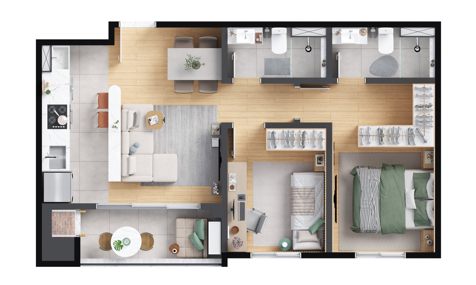 Planta 7 de Barra Home Resort