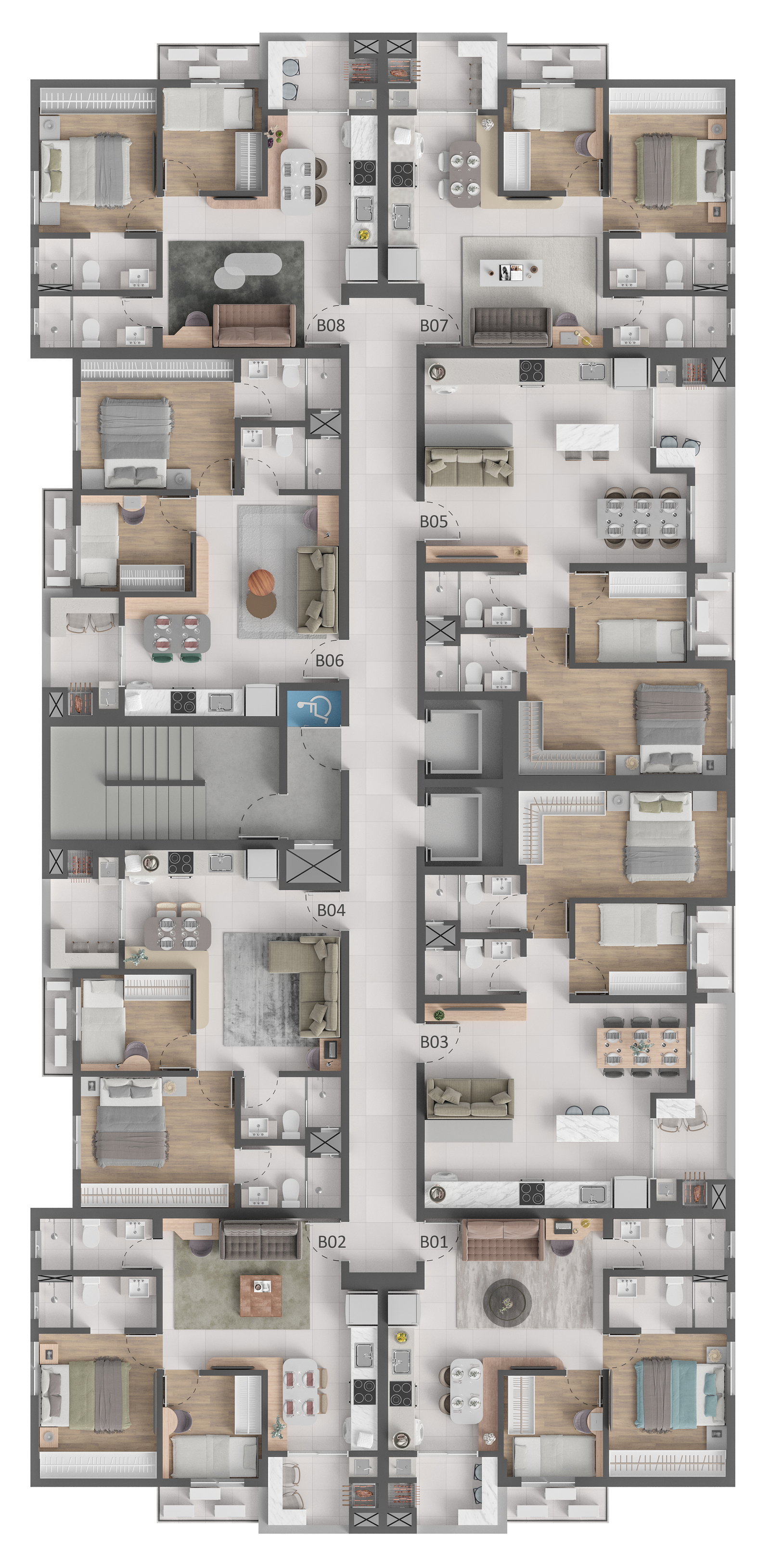Planta 8 de Dualité