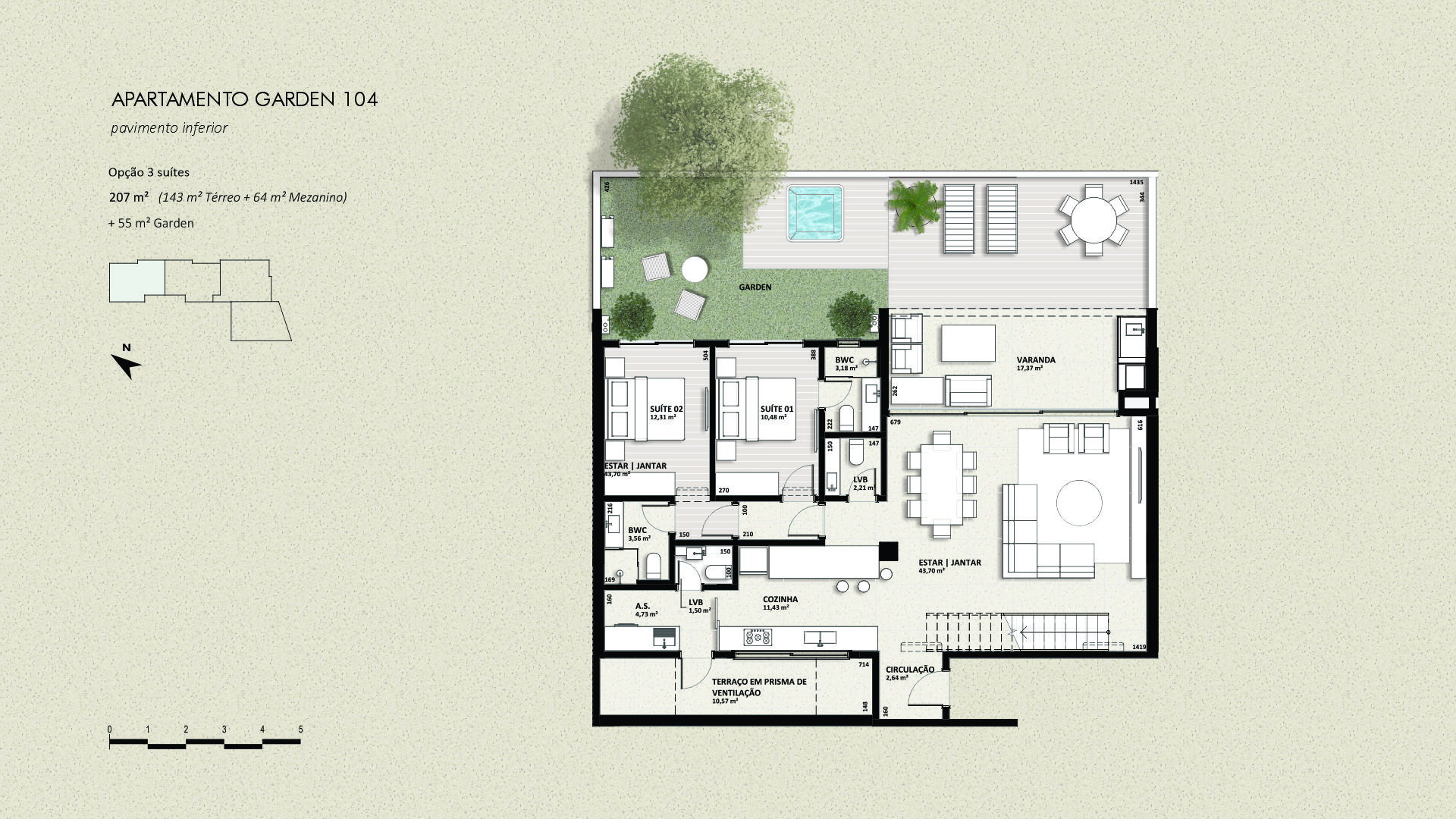 Planta 9 de Canvas Residence
