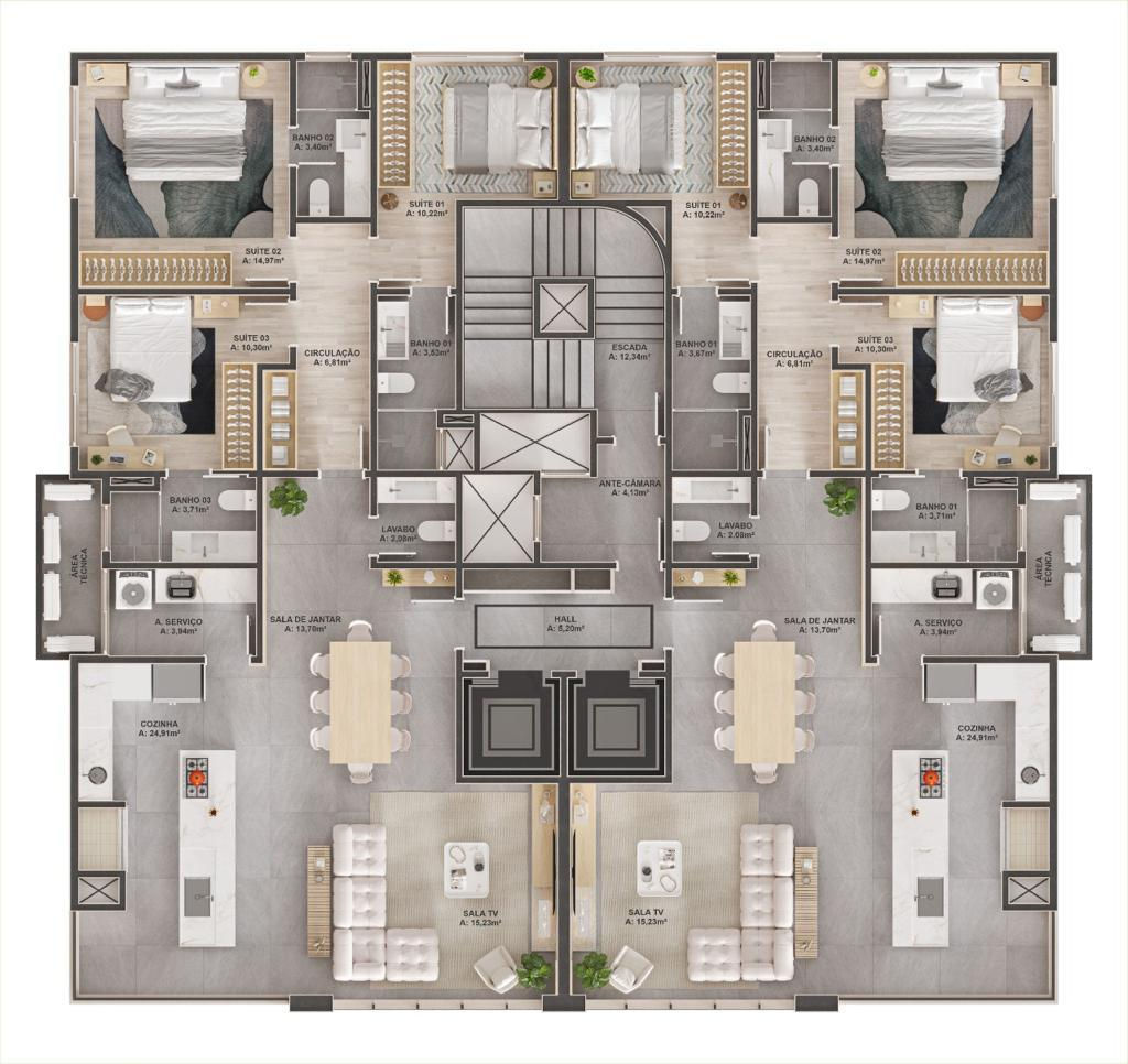 Planta 6 de Acquarello