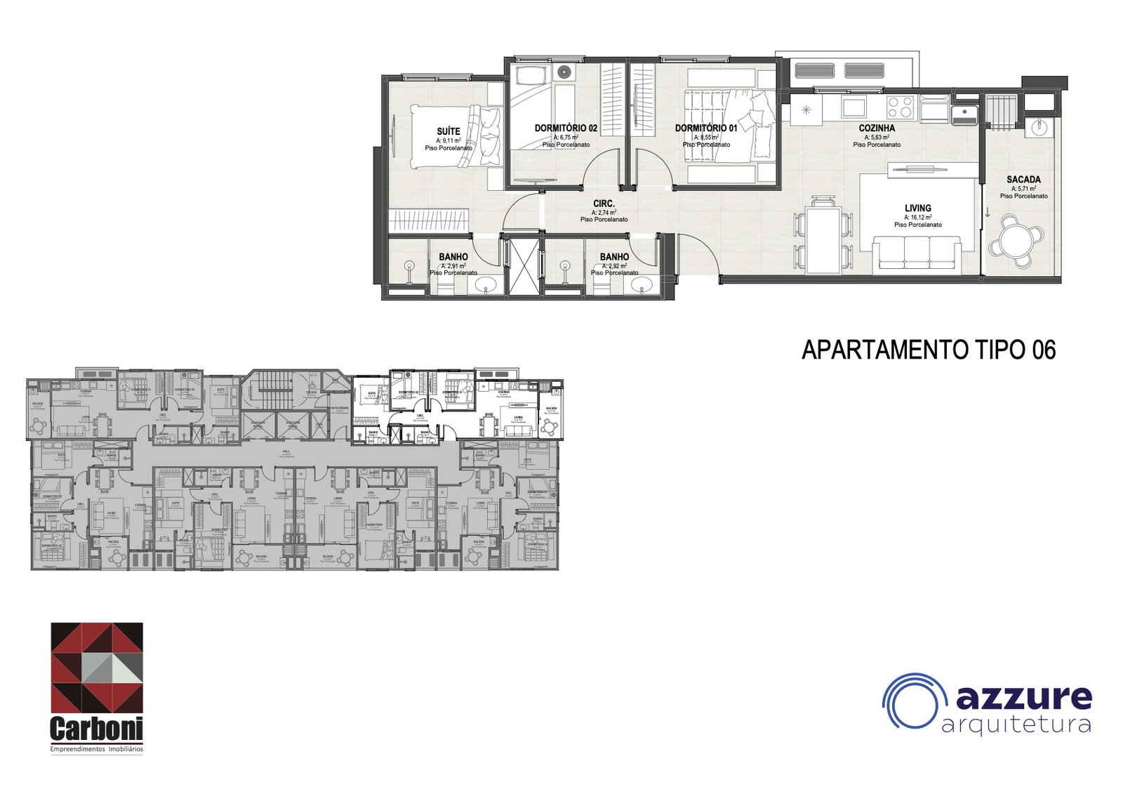 Planta 6 de Portofino Residenziale