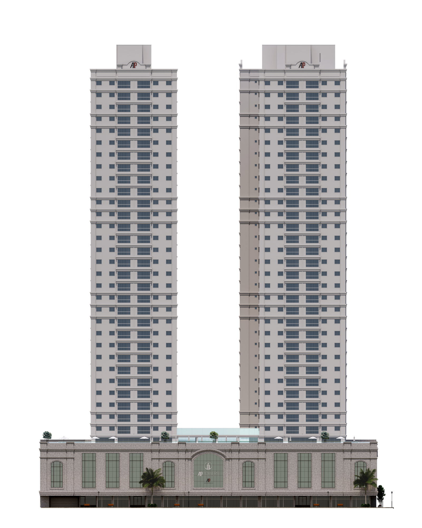 Planta 1 de Ap Towers Porto Belo - Fase 02