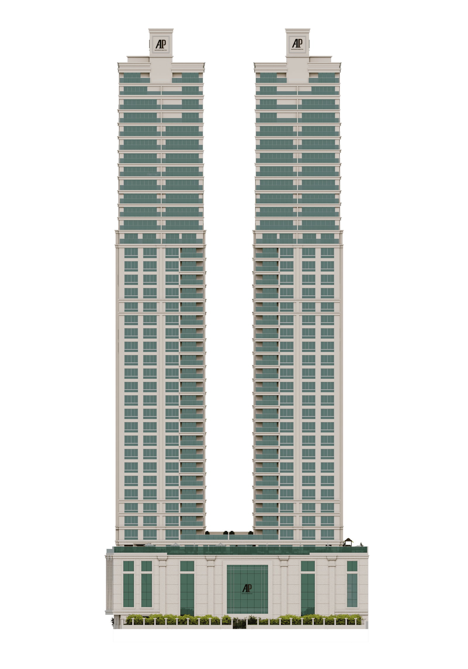 Planta 1 de AP Praia Home Resort