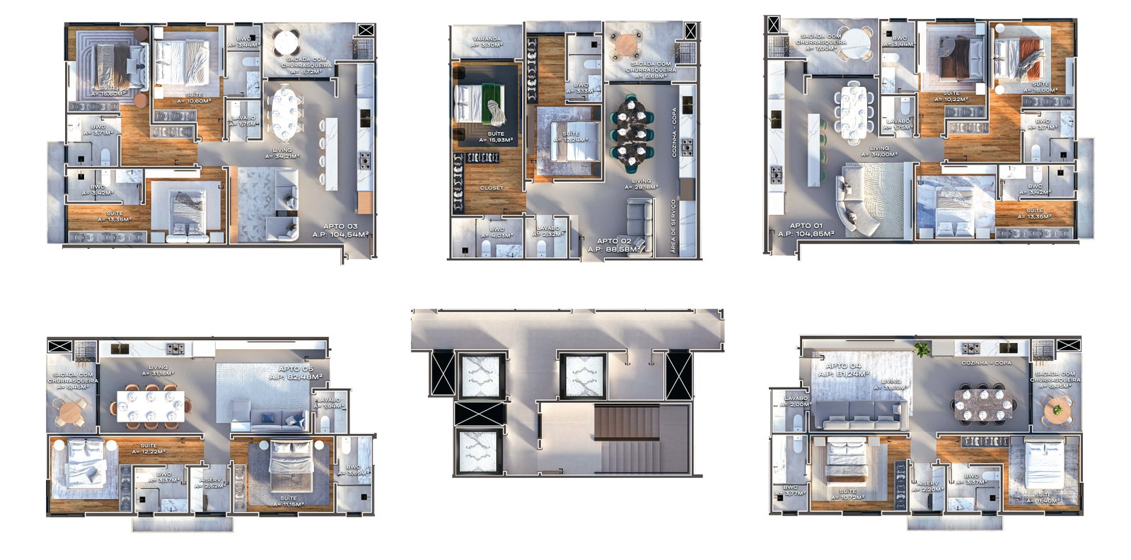 Planta 2 de One Bay Tower