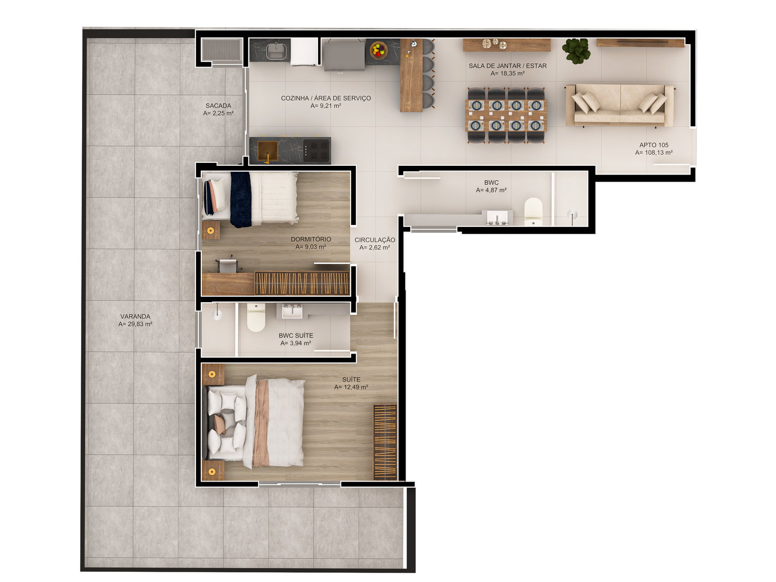 Planta 8 de Villaggio Dell'Orizzonte