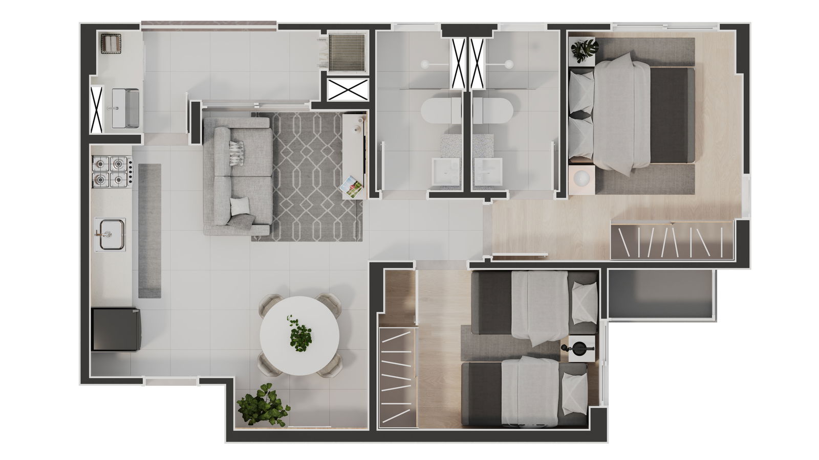 Planta 2 de MS Joy Up House
