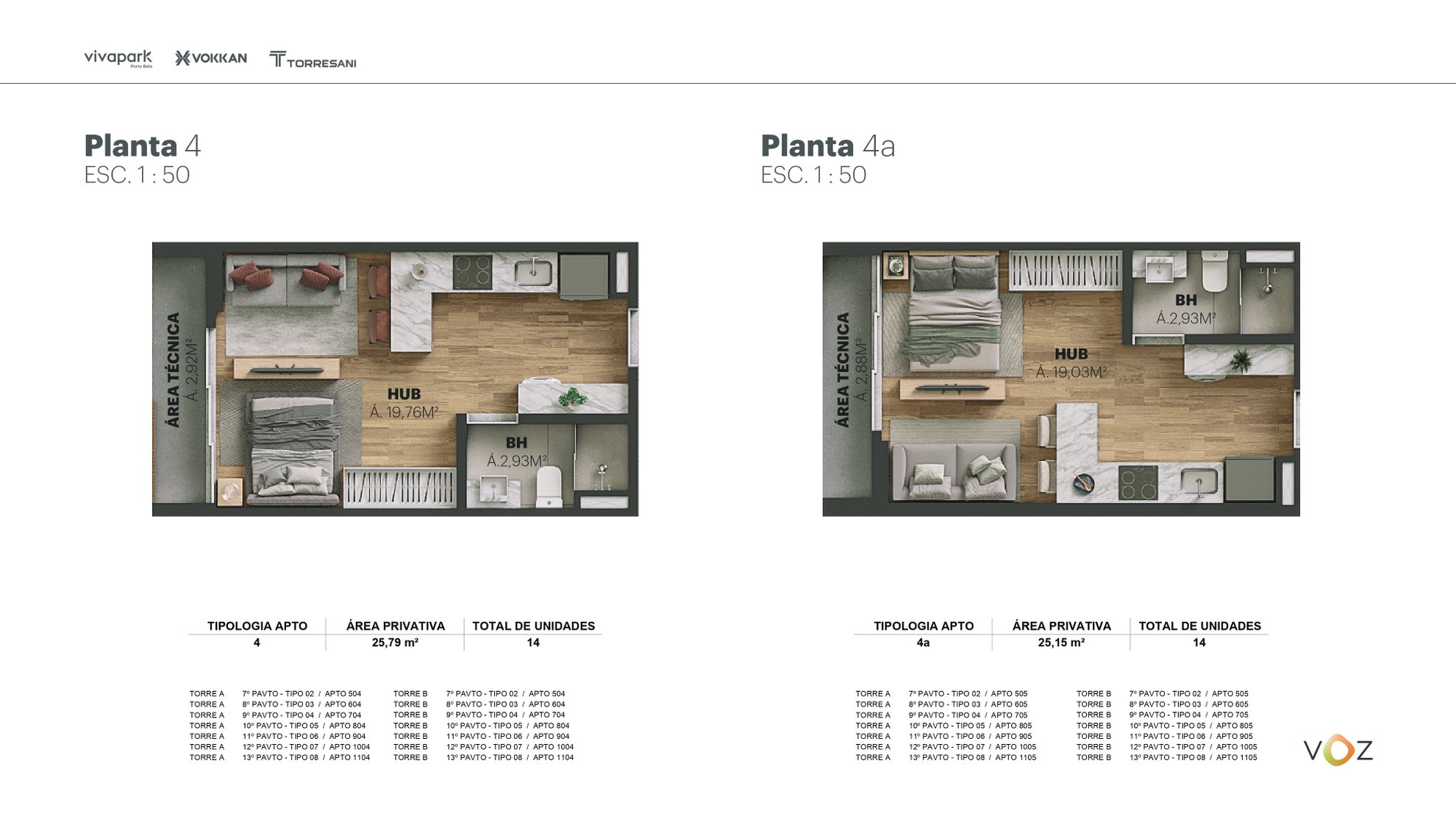 Planta Final 04 do Edifício Voz