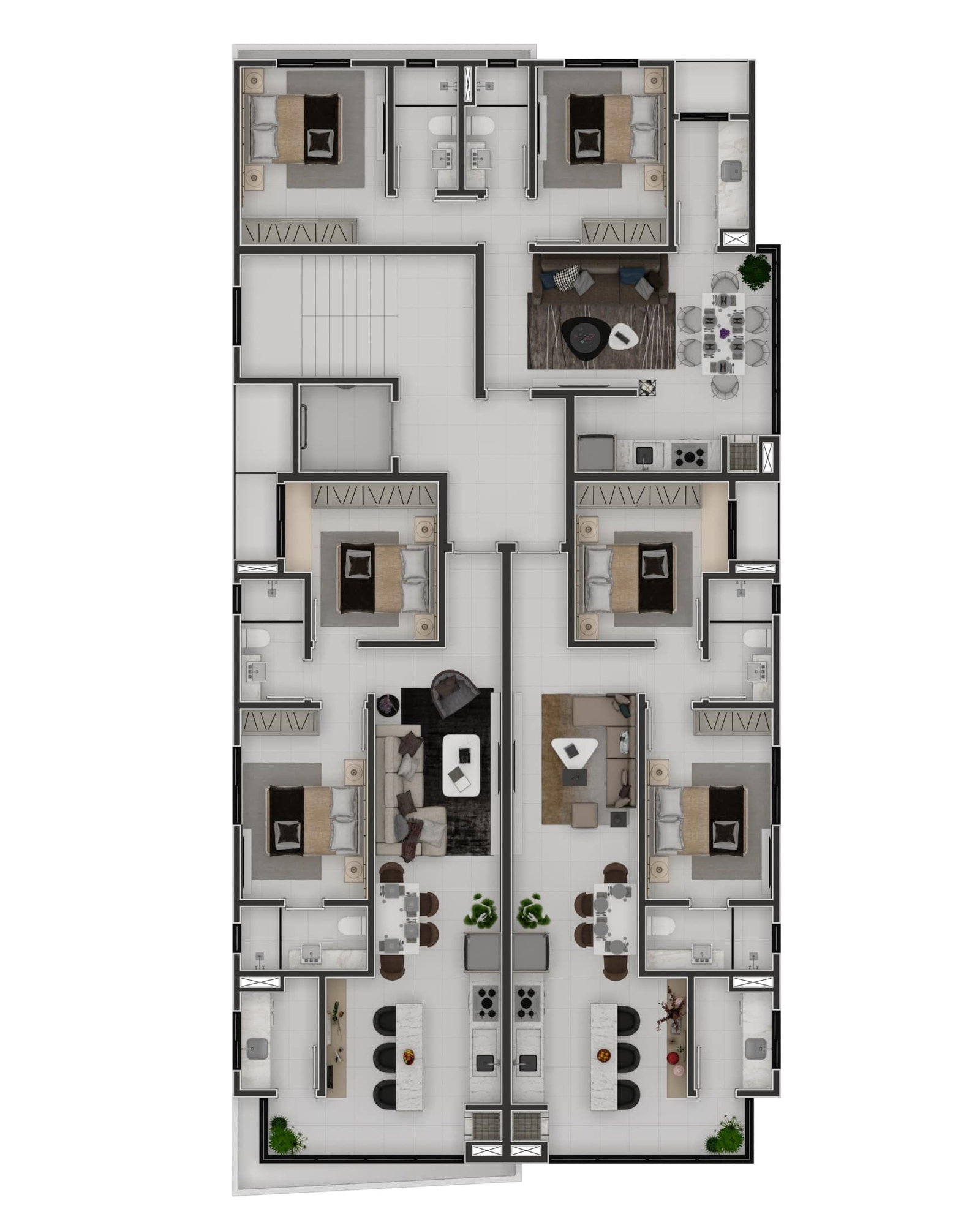 Planta 4 de Edifício Suíça