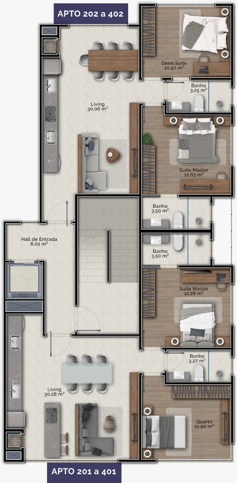 Planta 2 de Residencial Ilha de Gan