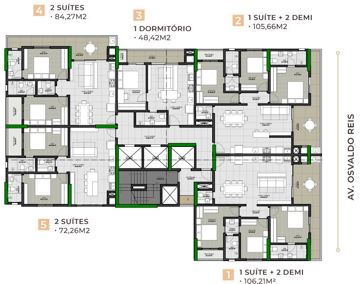 Planta 3 de Metropolitan
