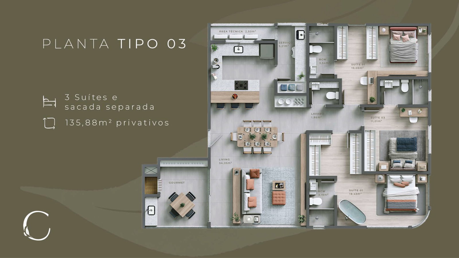 Planta 3 de Central Garden