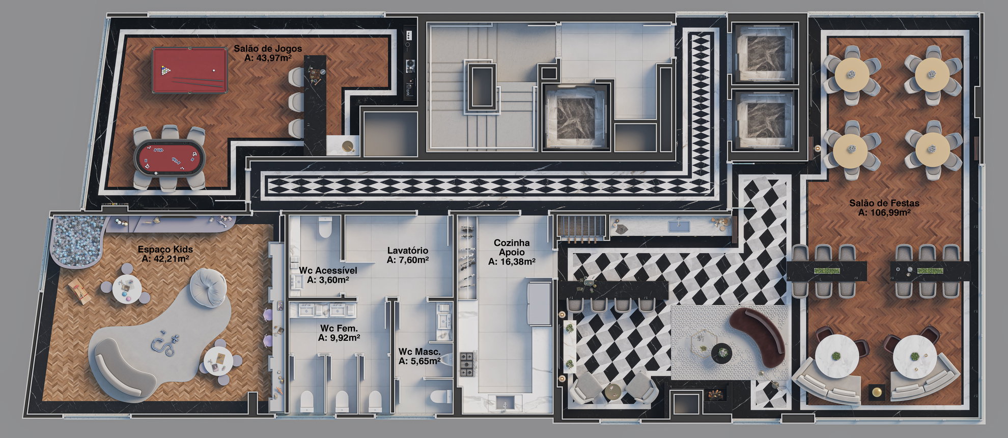 Planta 2 de CNA Bristol Residence