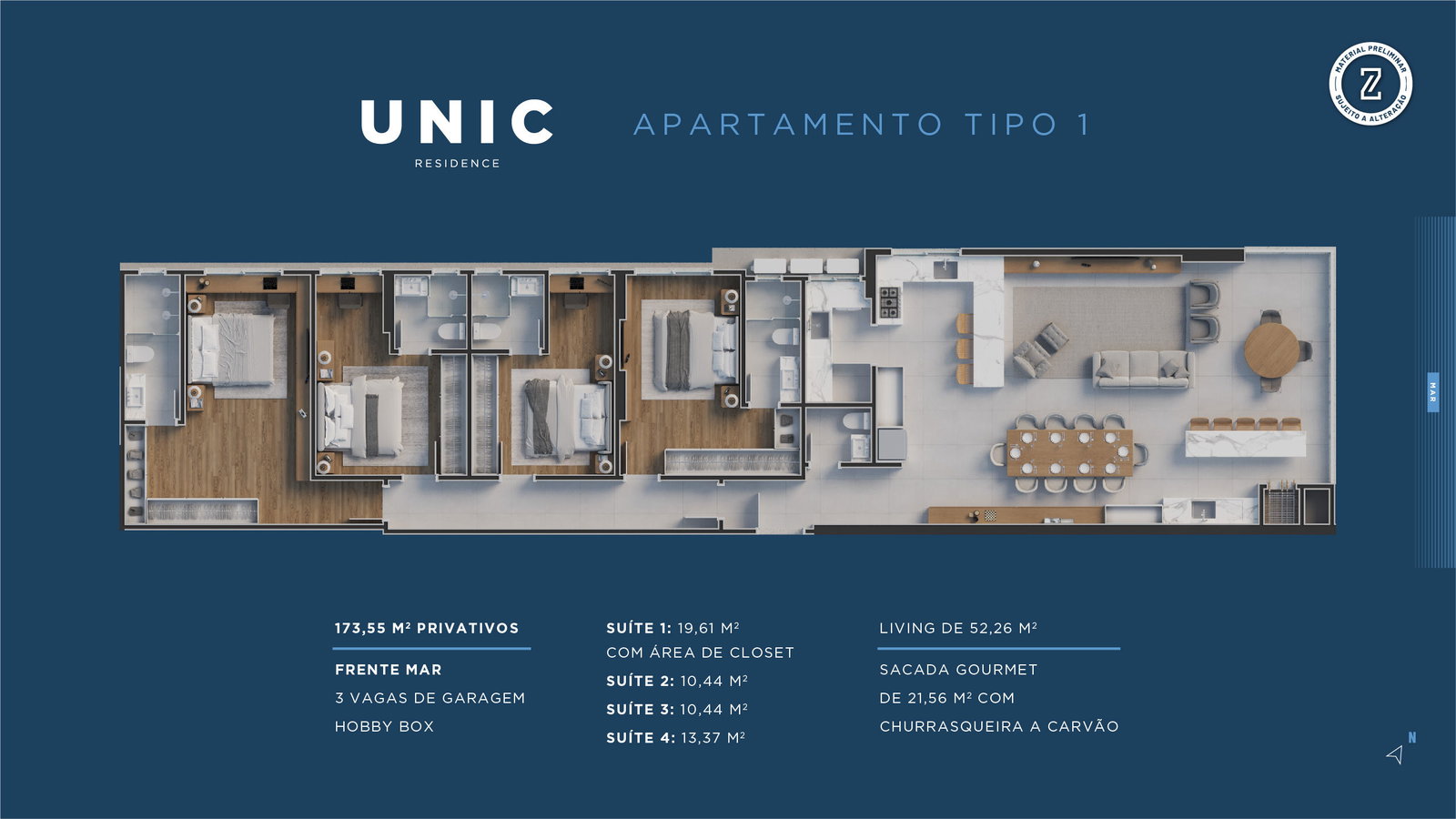 Planta 4 de Unic
