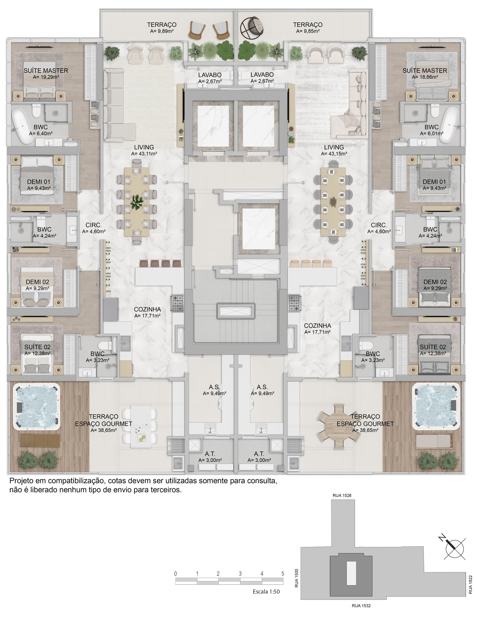 Planta 5 de Iconic Tower