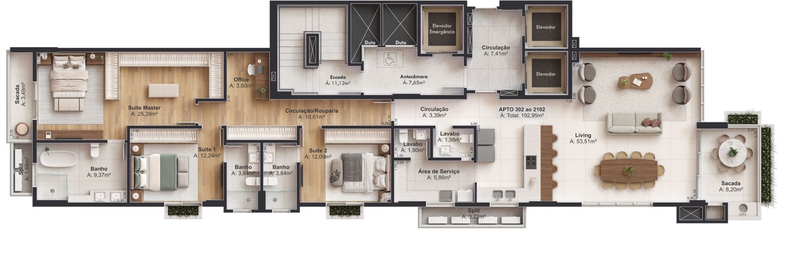 Planta 4 de Árbor Concept Home