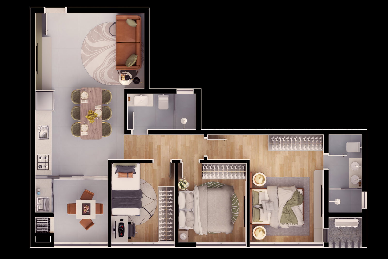 Planta 2 de Residencial Buona Vita