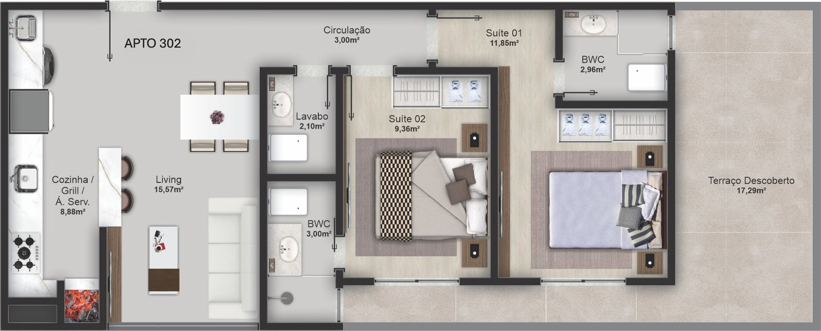 Planta 6 de Marbella Residence
