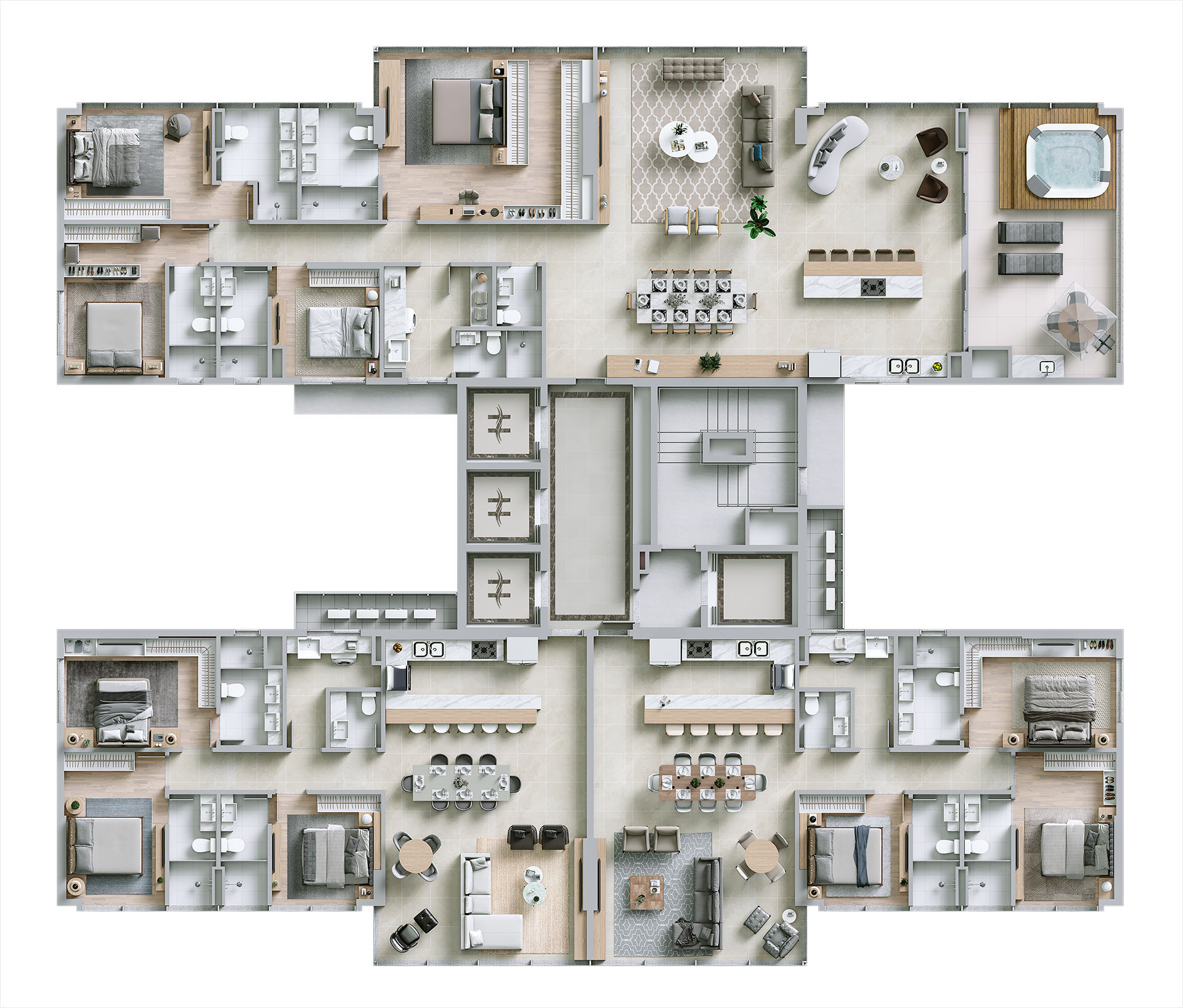 Planta 4 de Horizon Residence