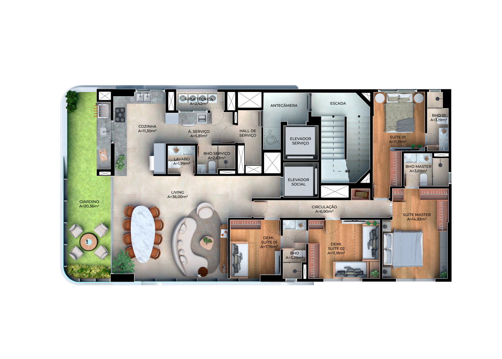 Planta 2 de Quantum - Rua 2850