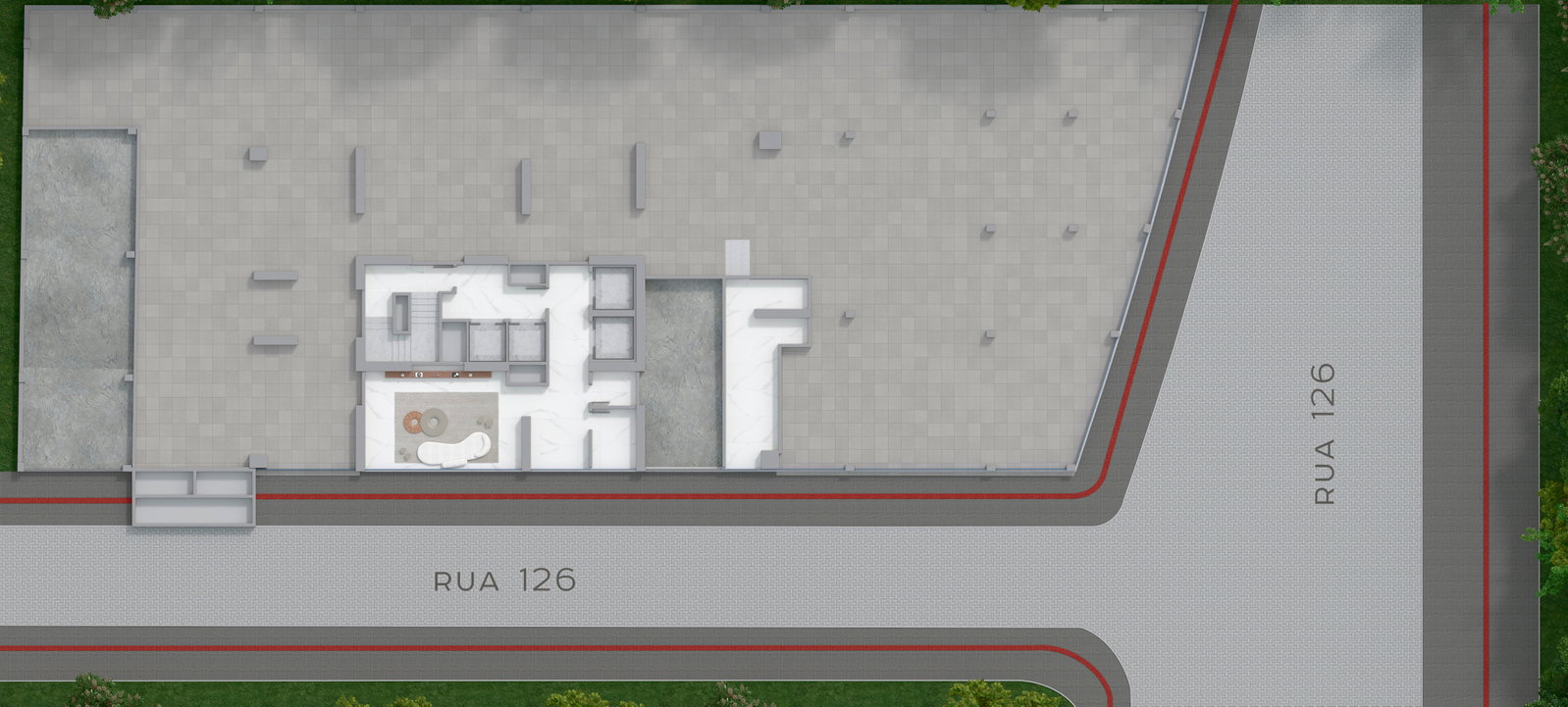 Planta Implantação do Legacy Vertical Home
