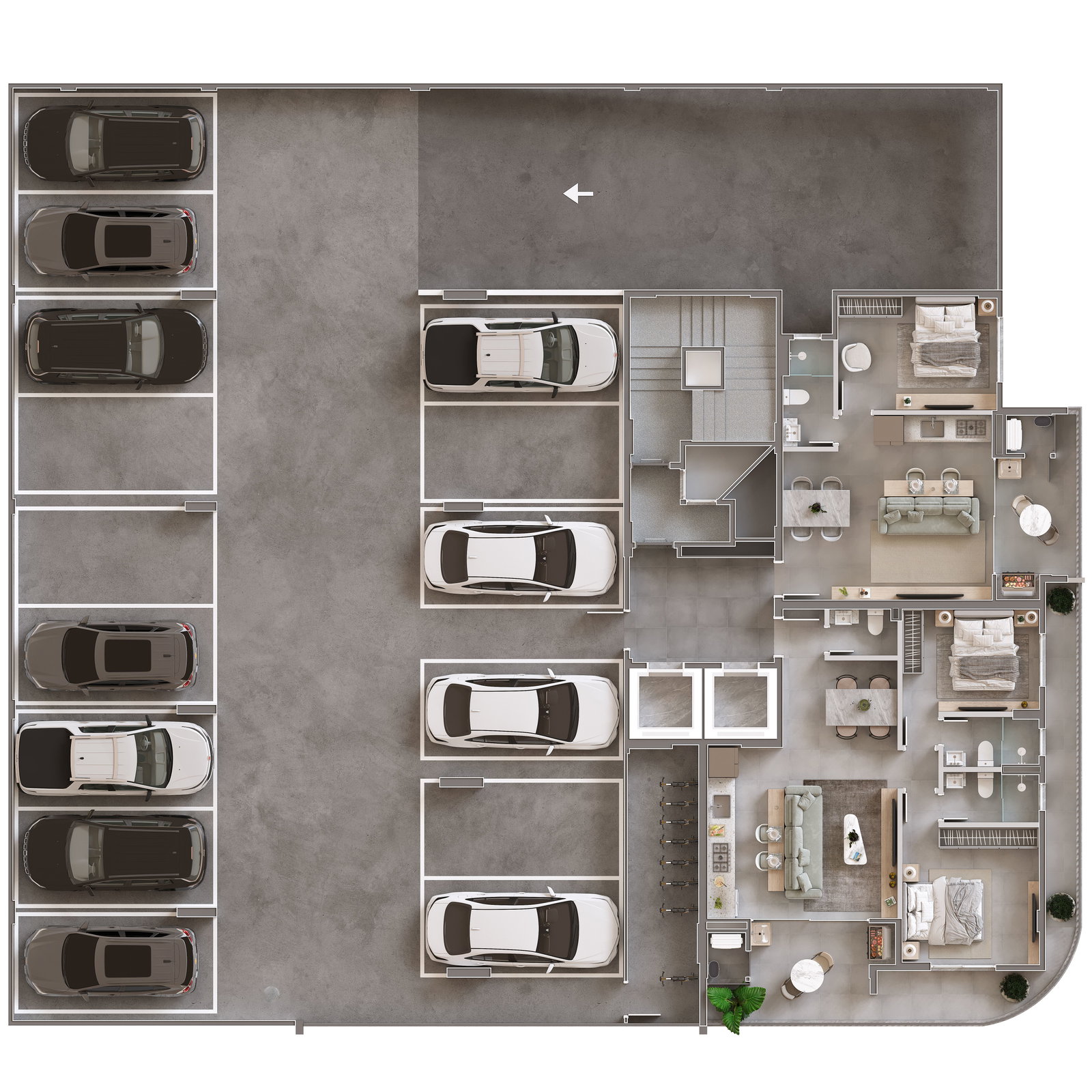 Planta 3 de Smart Tower