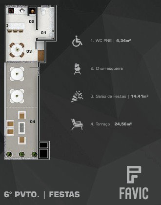 Planta 4 de Sirius Residence