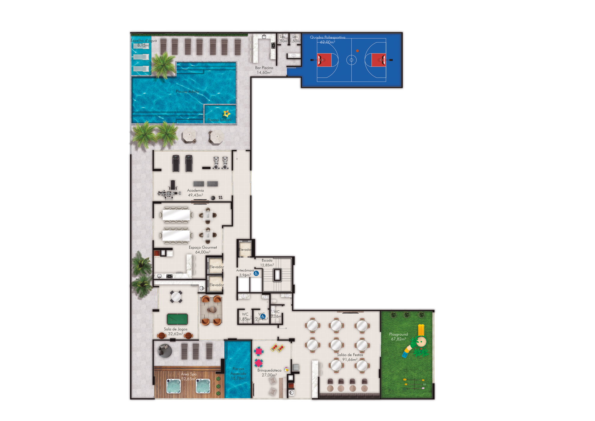 Planta 1 de Portal 246 Residence