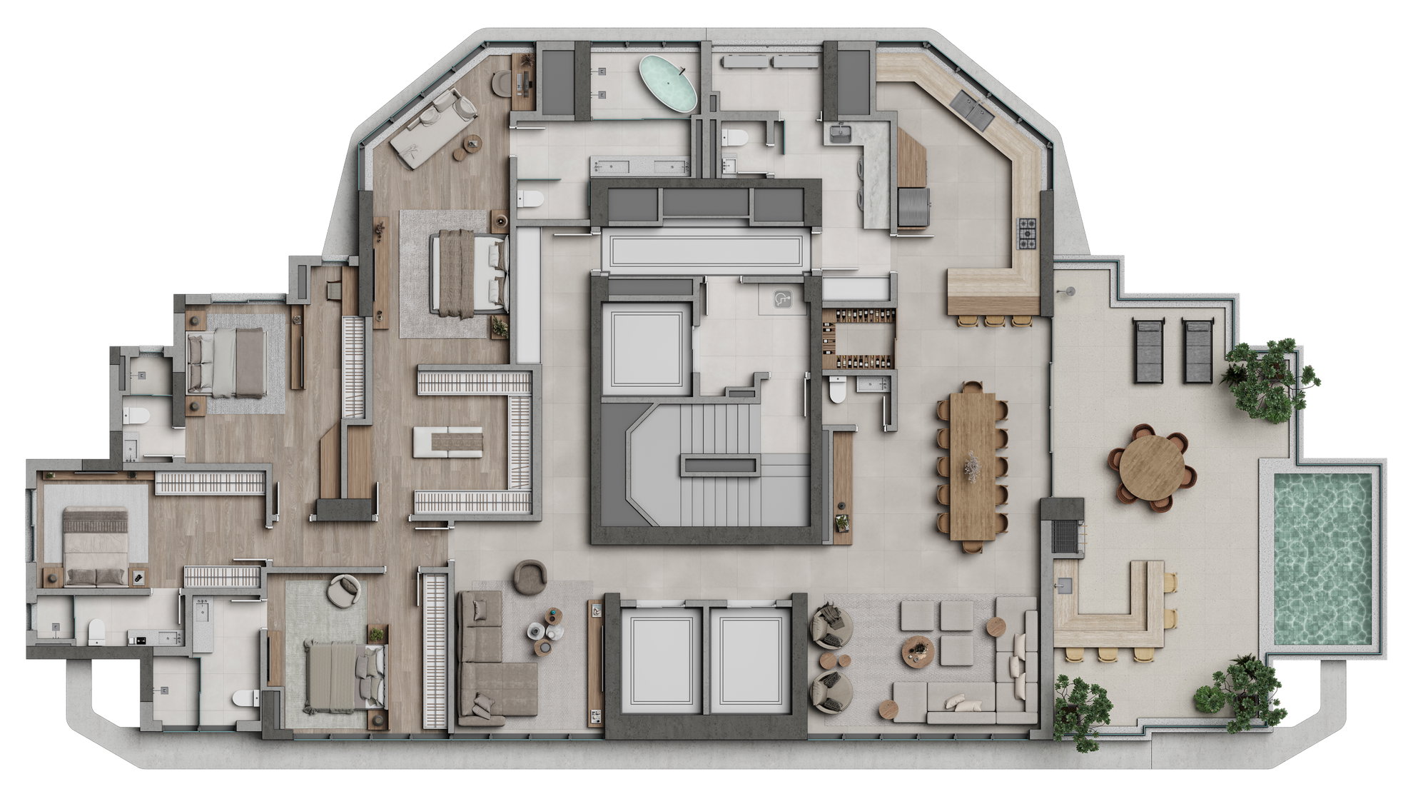 Planta 8 de Alaia