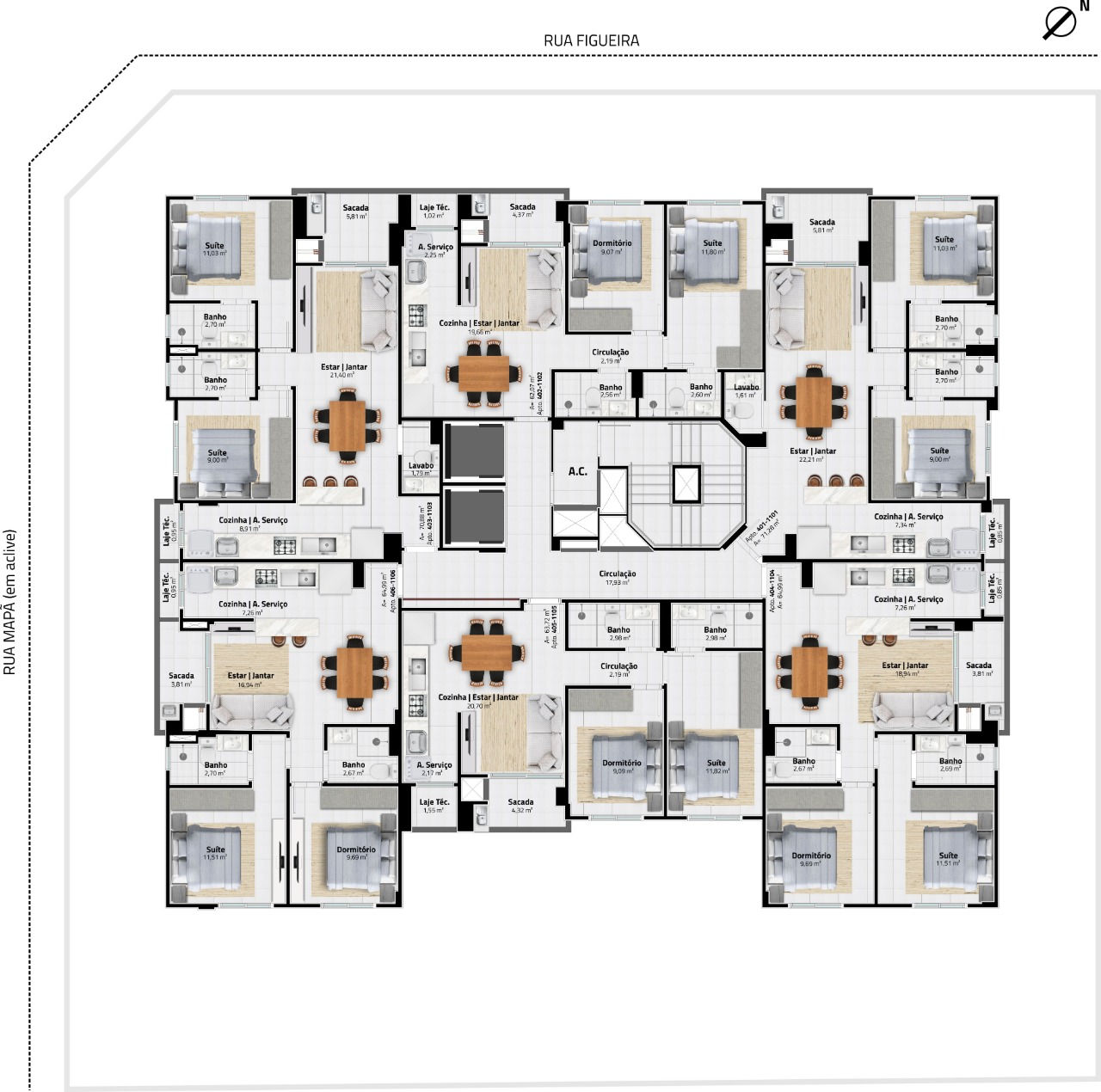 Planta 1 de Royal Forest