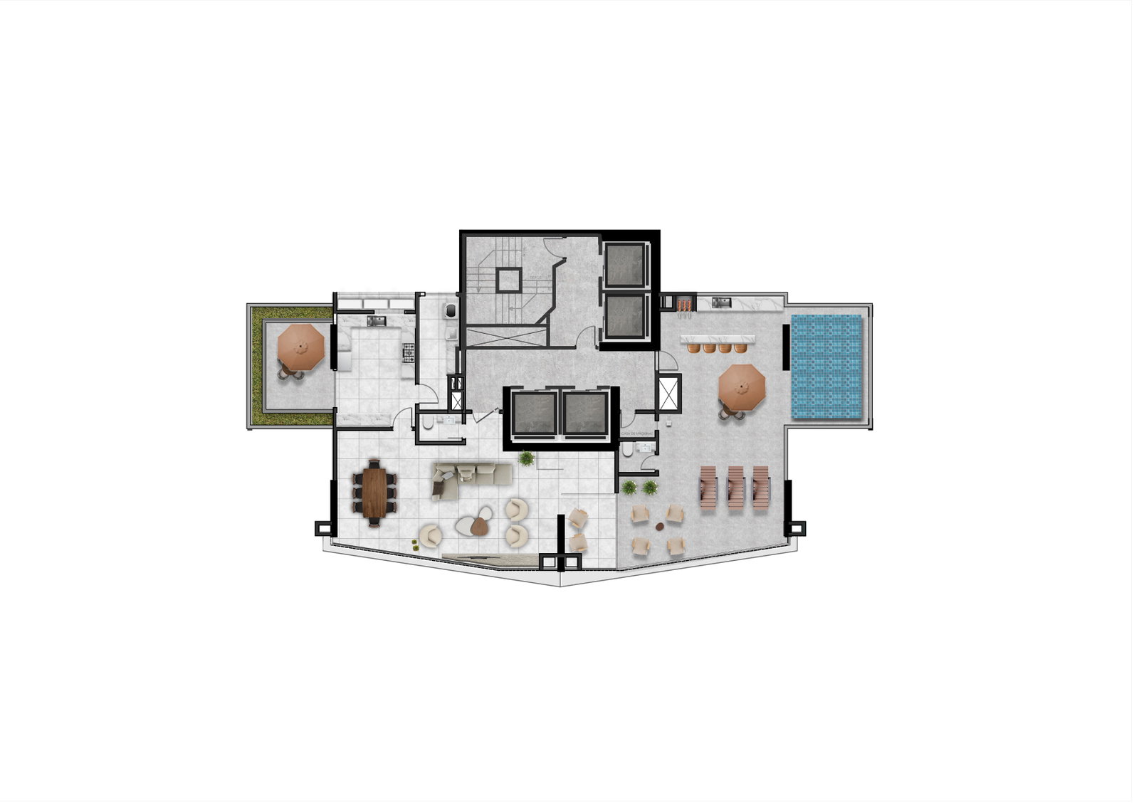 Planta 6 de Marine Palace Residence