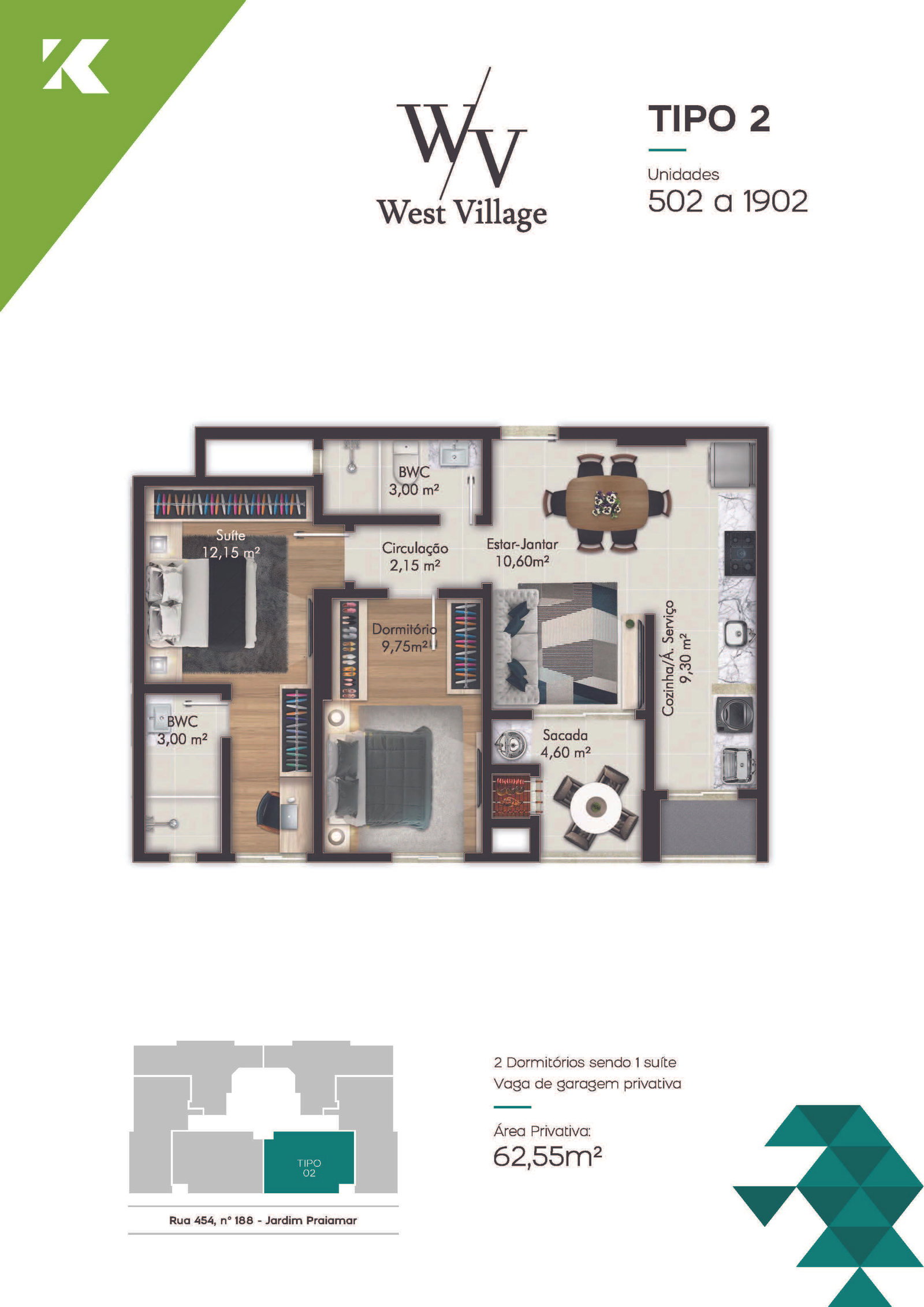 Planta 4 de West Village