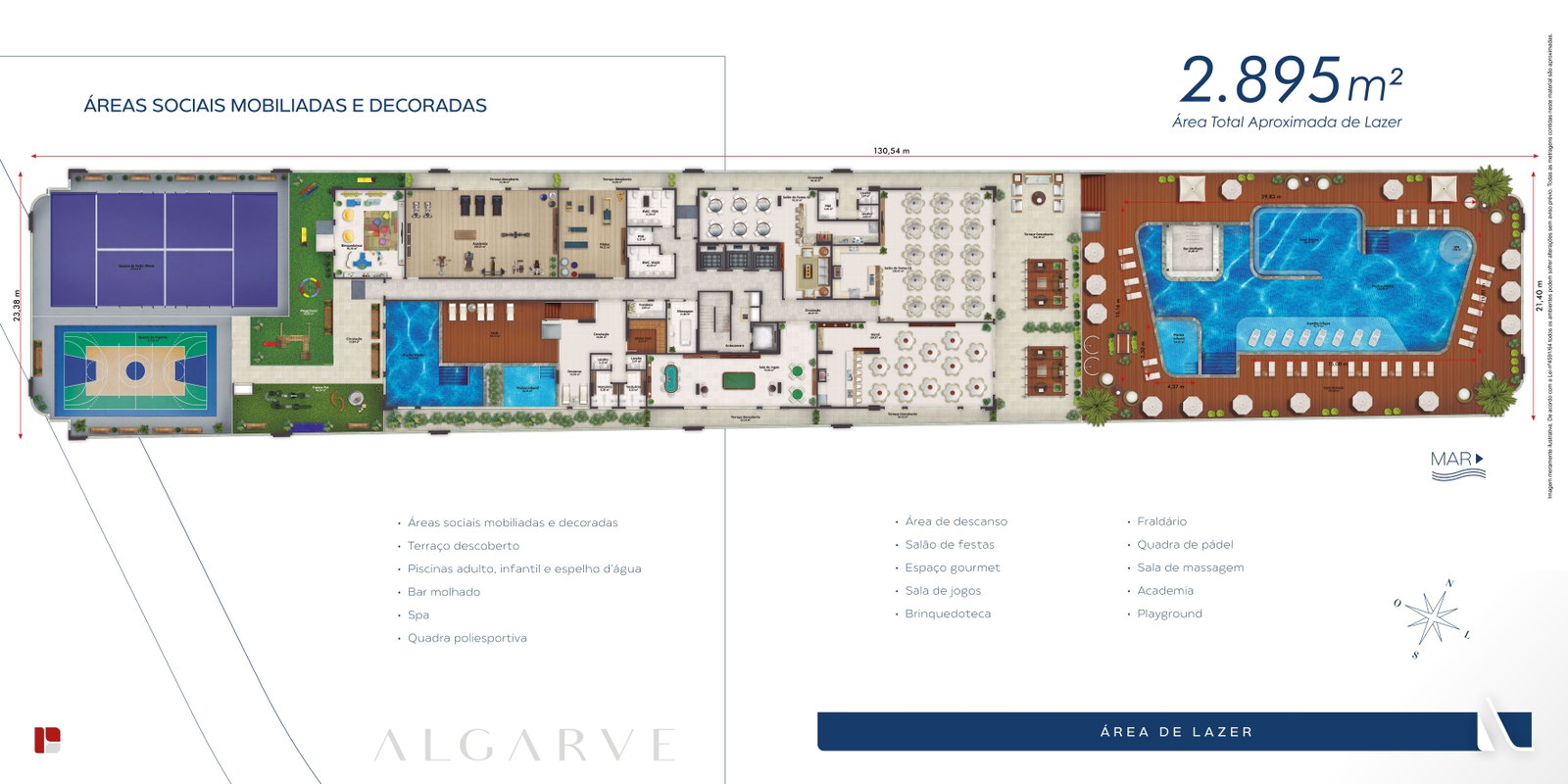 Planta 2 de Algarve Residence