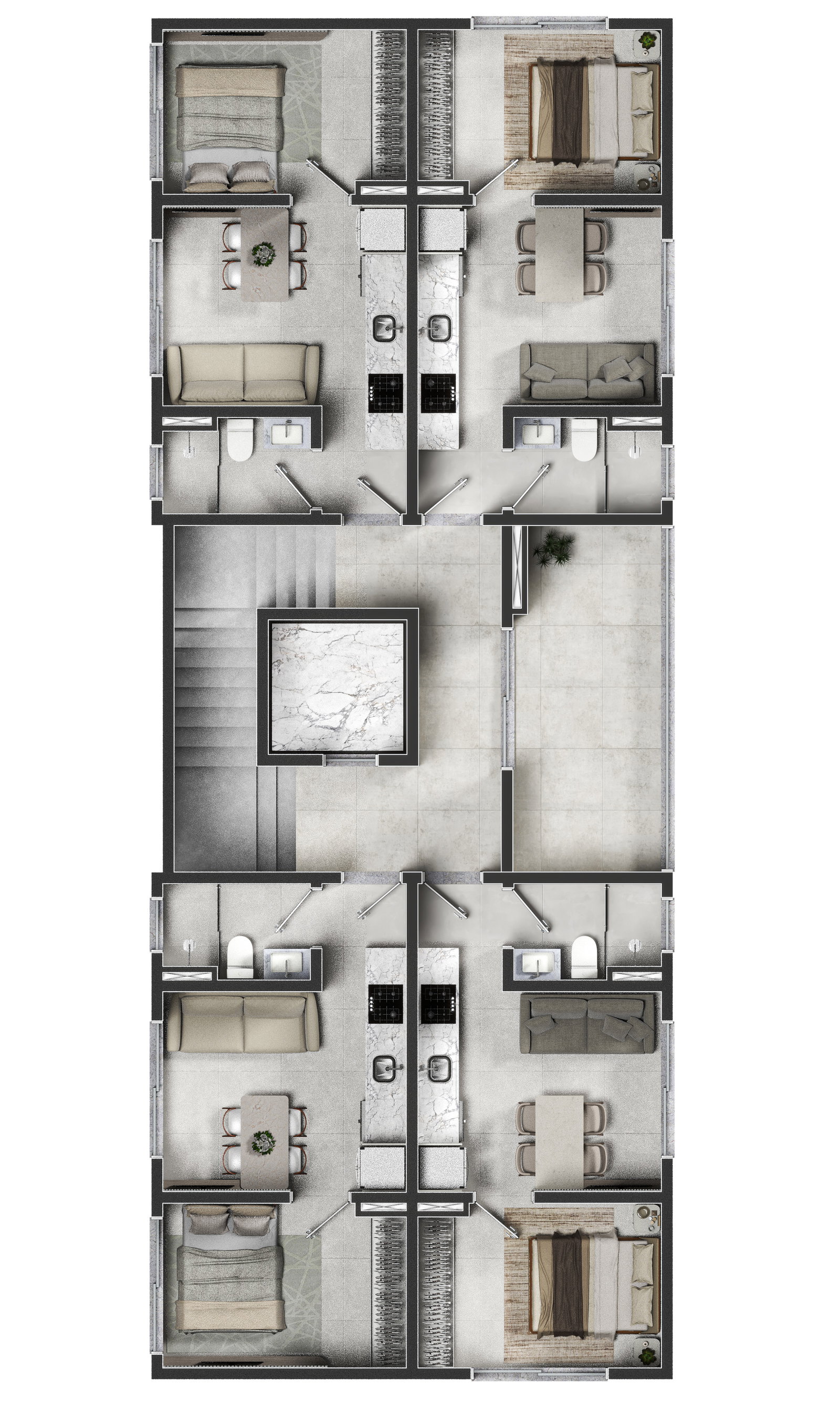 Planta 4 de Stay Penha