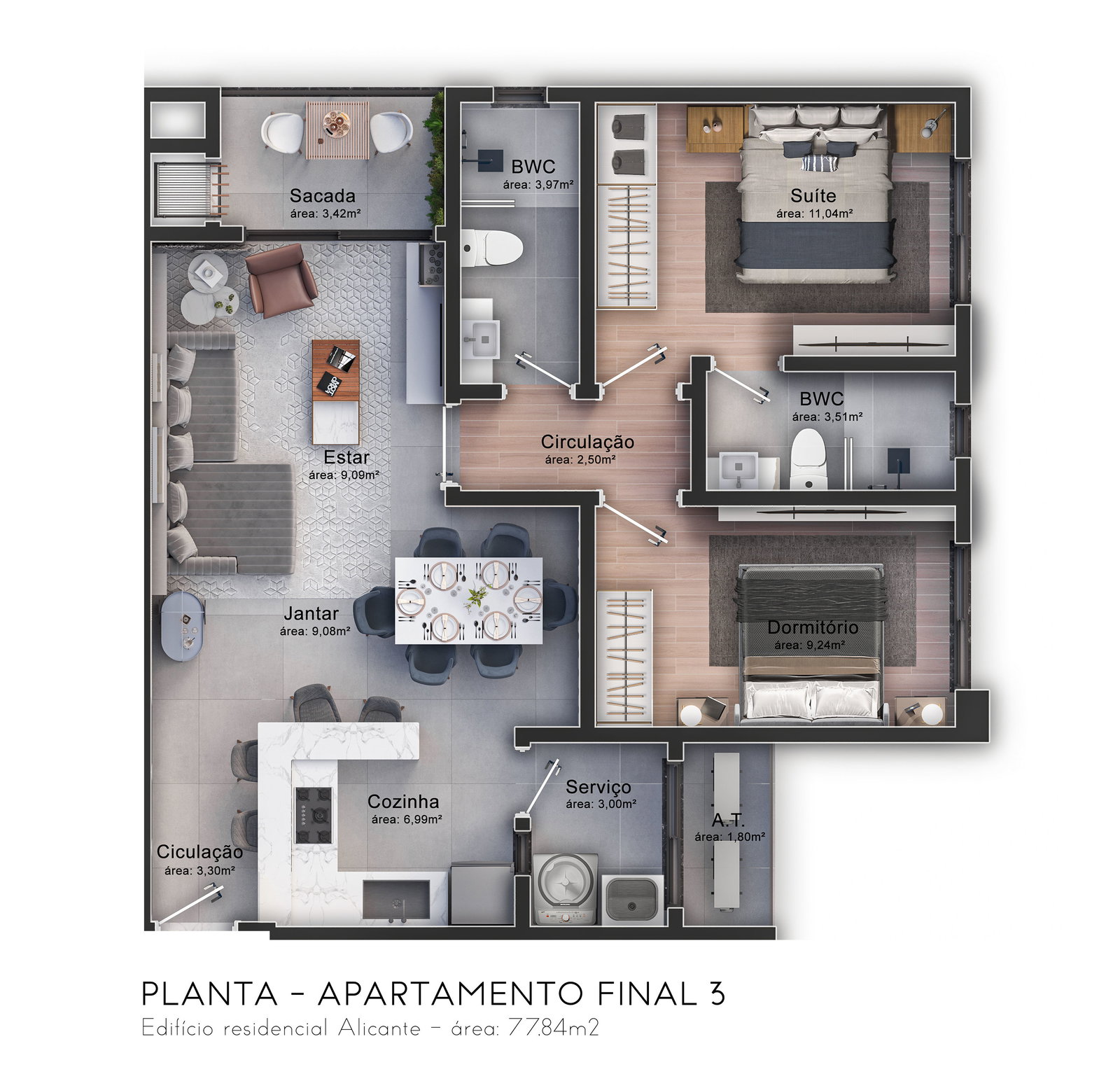 Planta 9 de Residencial Alicante