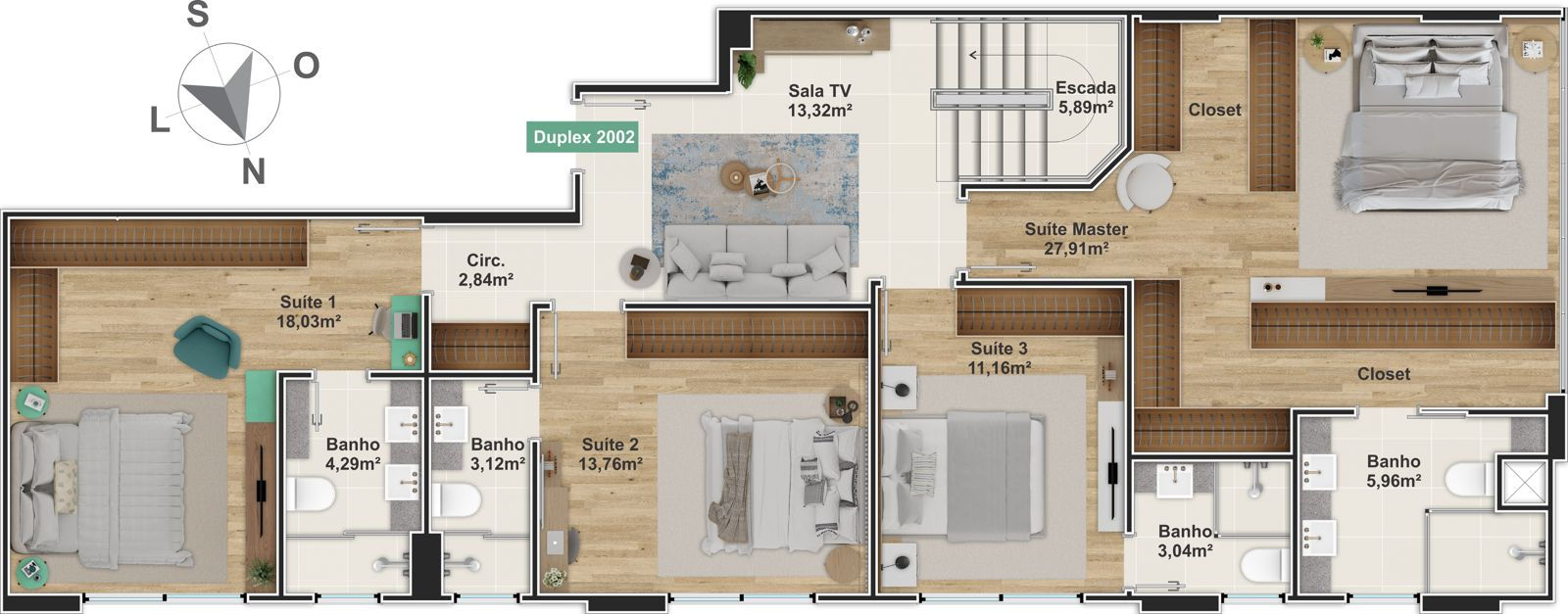 Planta 8 de Venetian