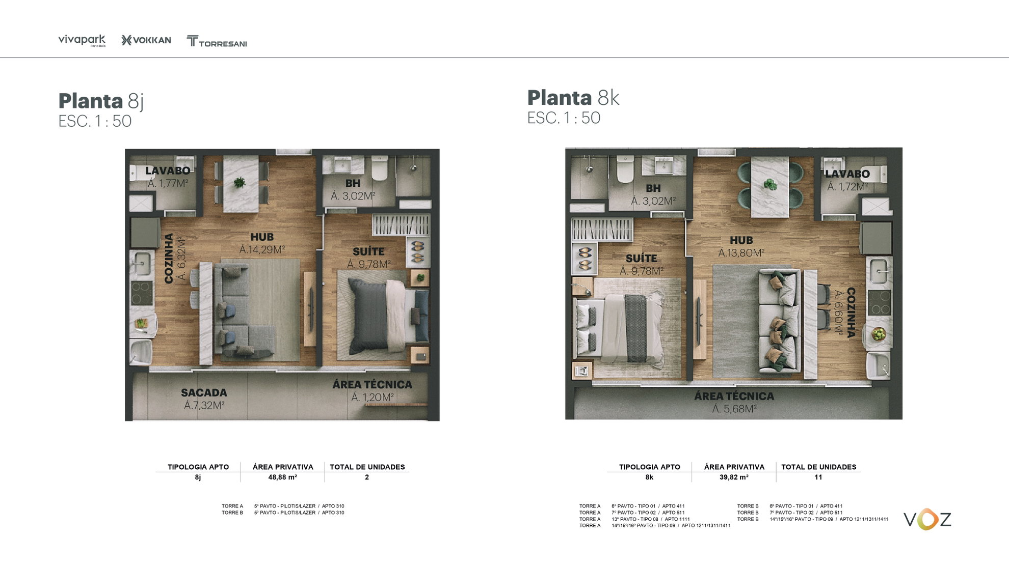 Planta 10b do Edifício Voz