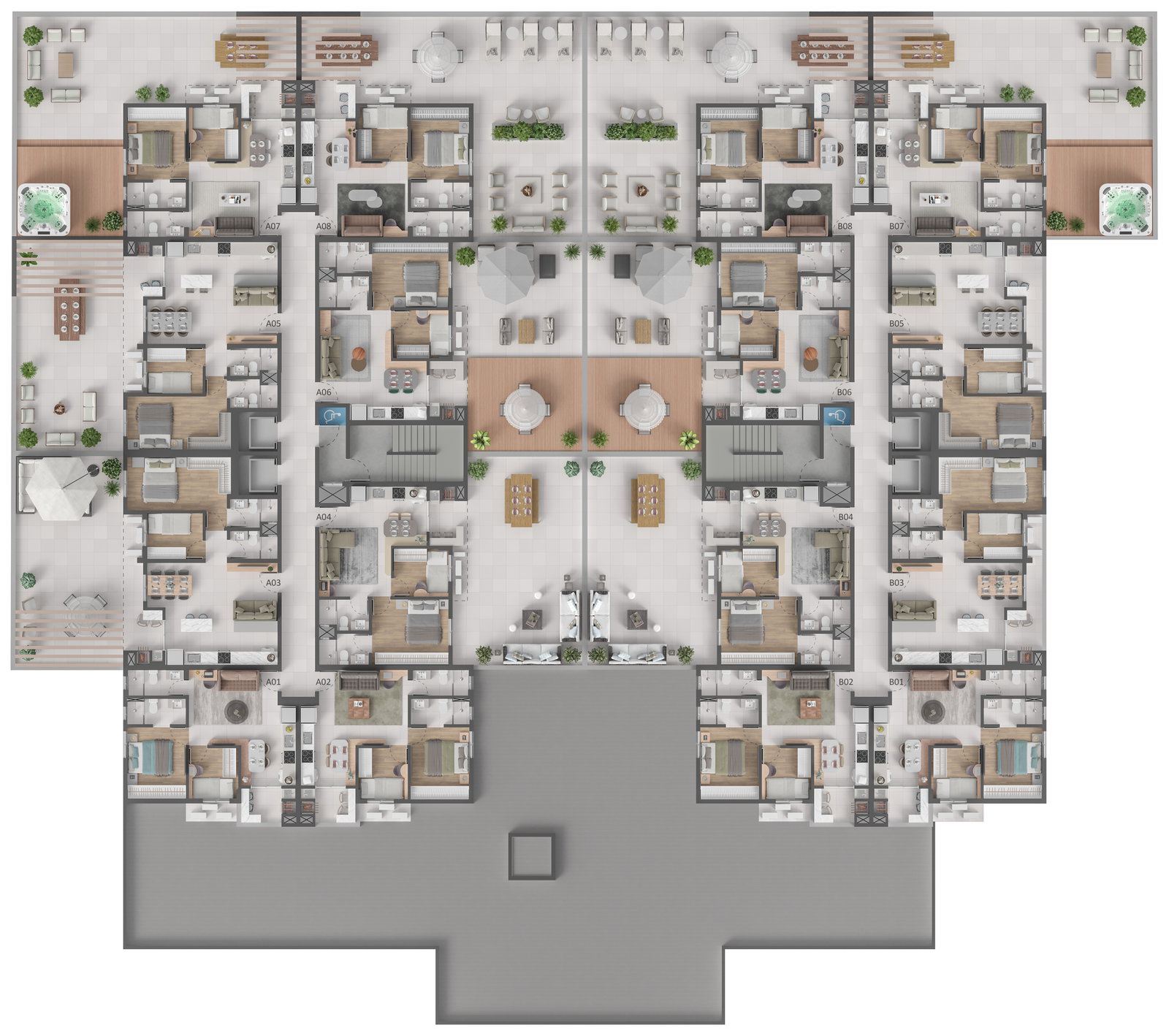 Planta 4 de Dualité
