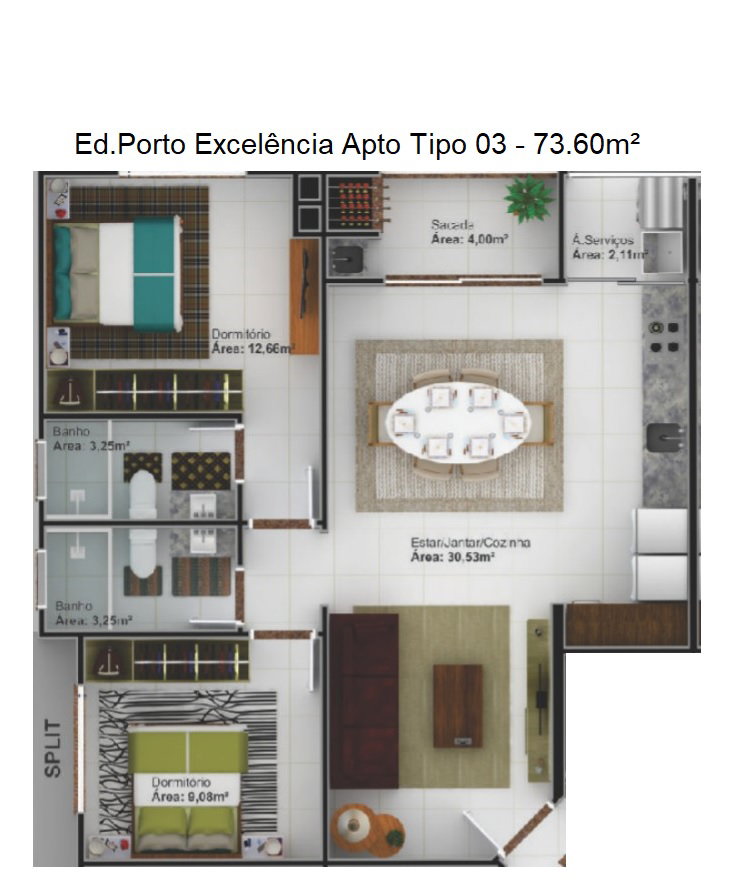 Planta 3 de Porto Excelência