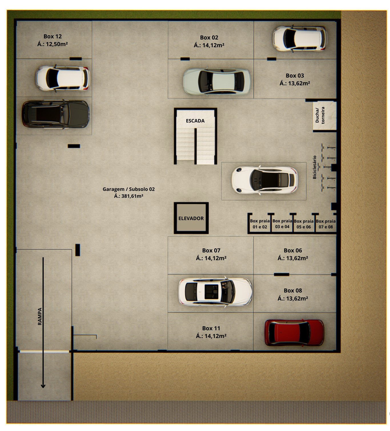 Planta 5 de Milano Residence
