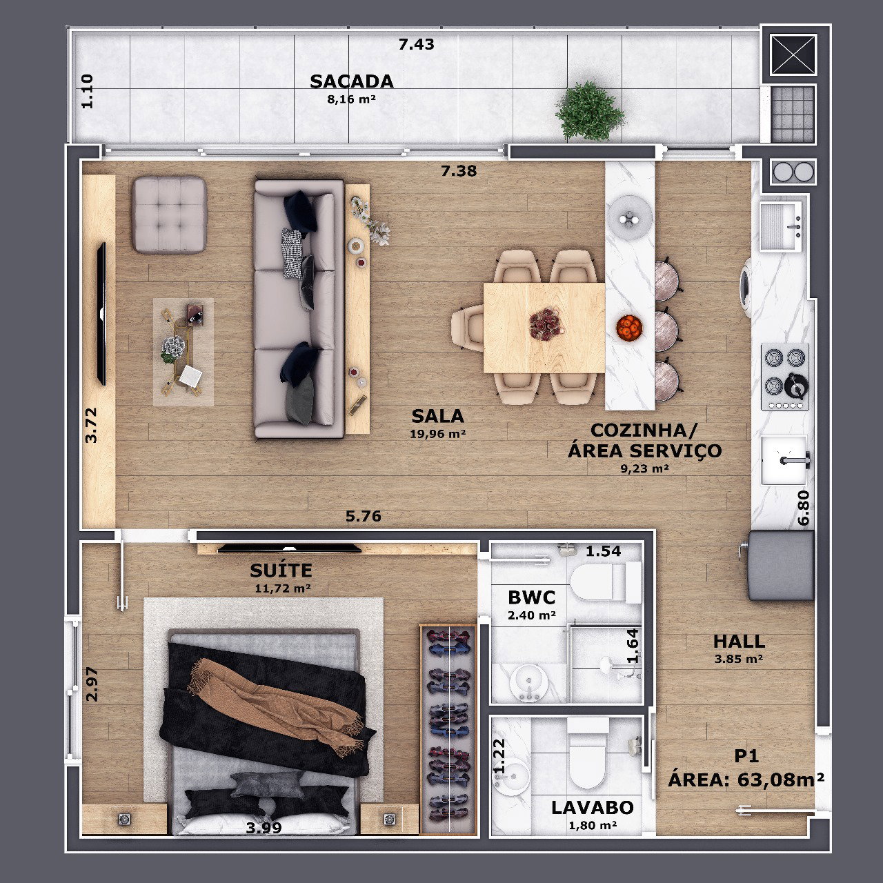 Planta 1 de Pass Connect