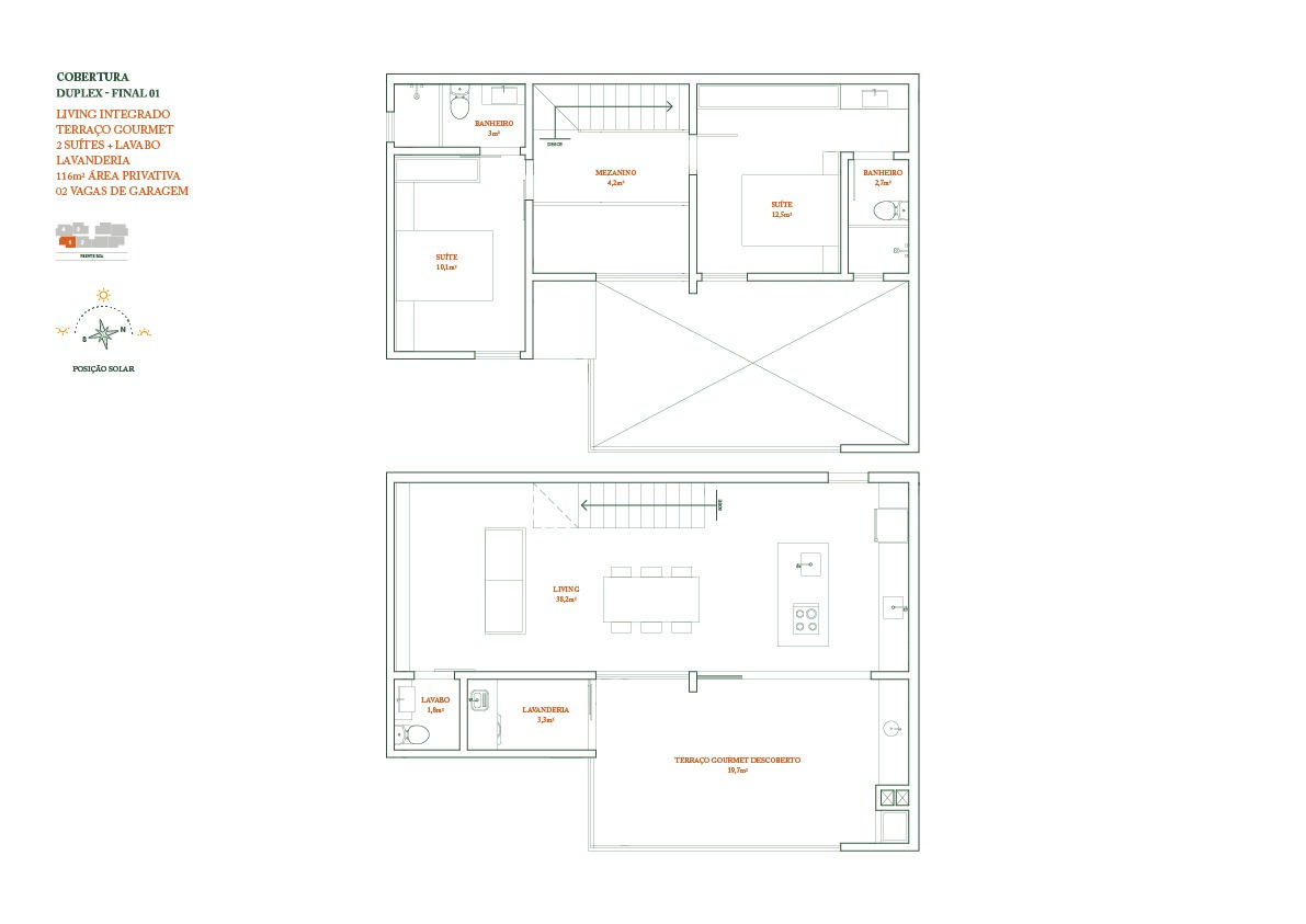 Planta 13 de Coral Way Residence