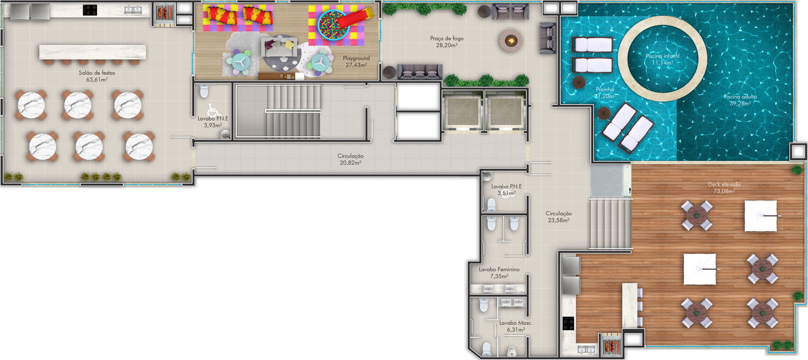 Planta 2 de Charming Residence