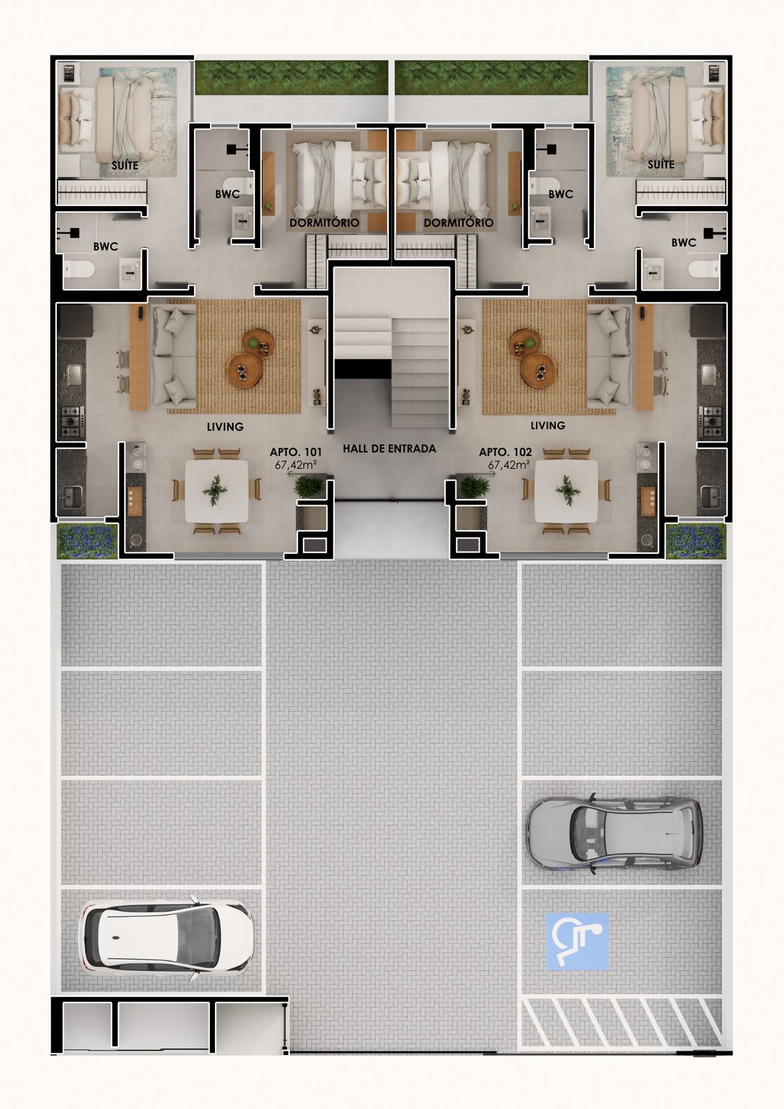 Planta 2 de Residencial Serena